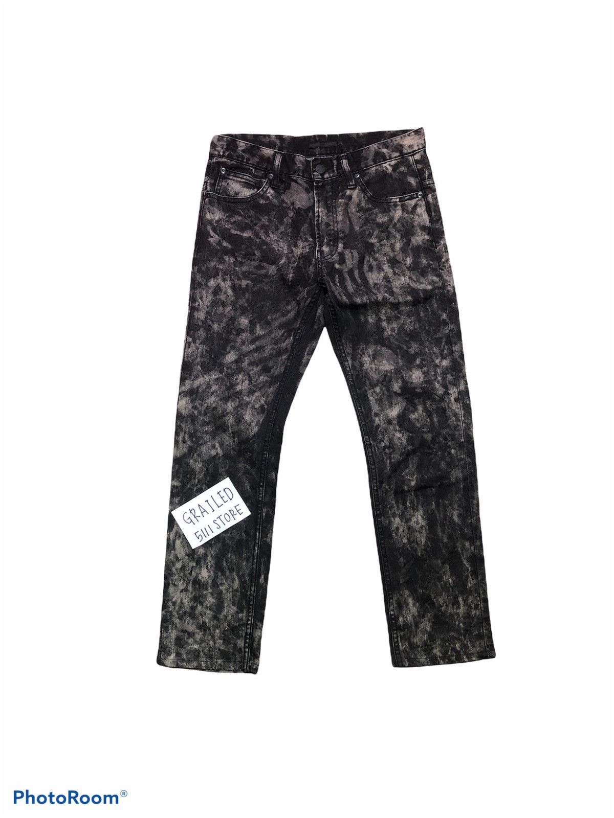 HARE × Japanese Brand Acid Wash Skinny Denim by HARE. Size US 30 / EU 46 - 1 Thumbnail