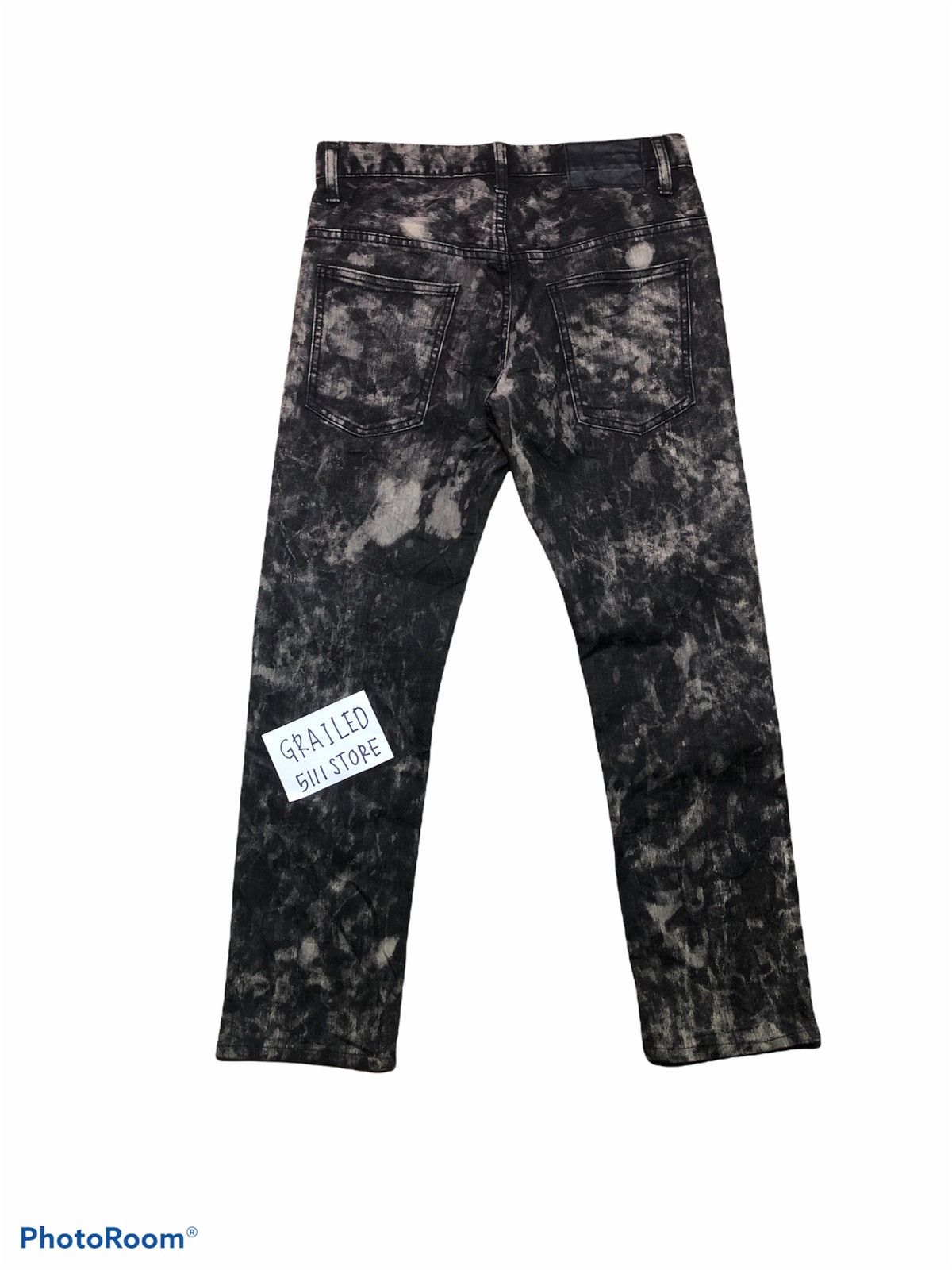HARE × Japanese Brand Acid Wash Skinny Denim by HARE. Size US 30 / EU 46 - 2 Thumbnail