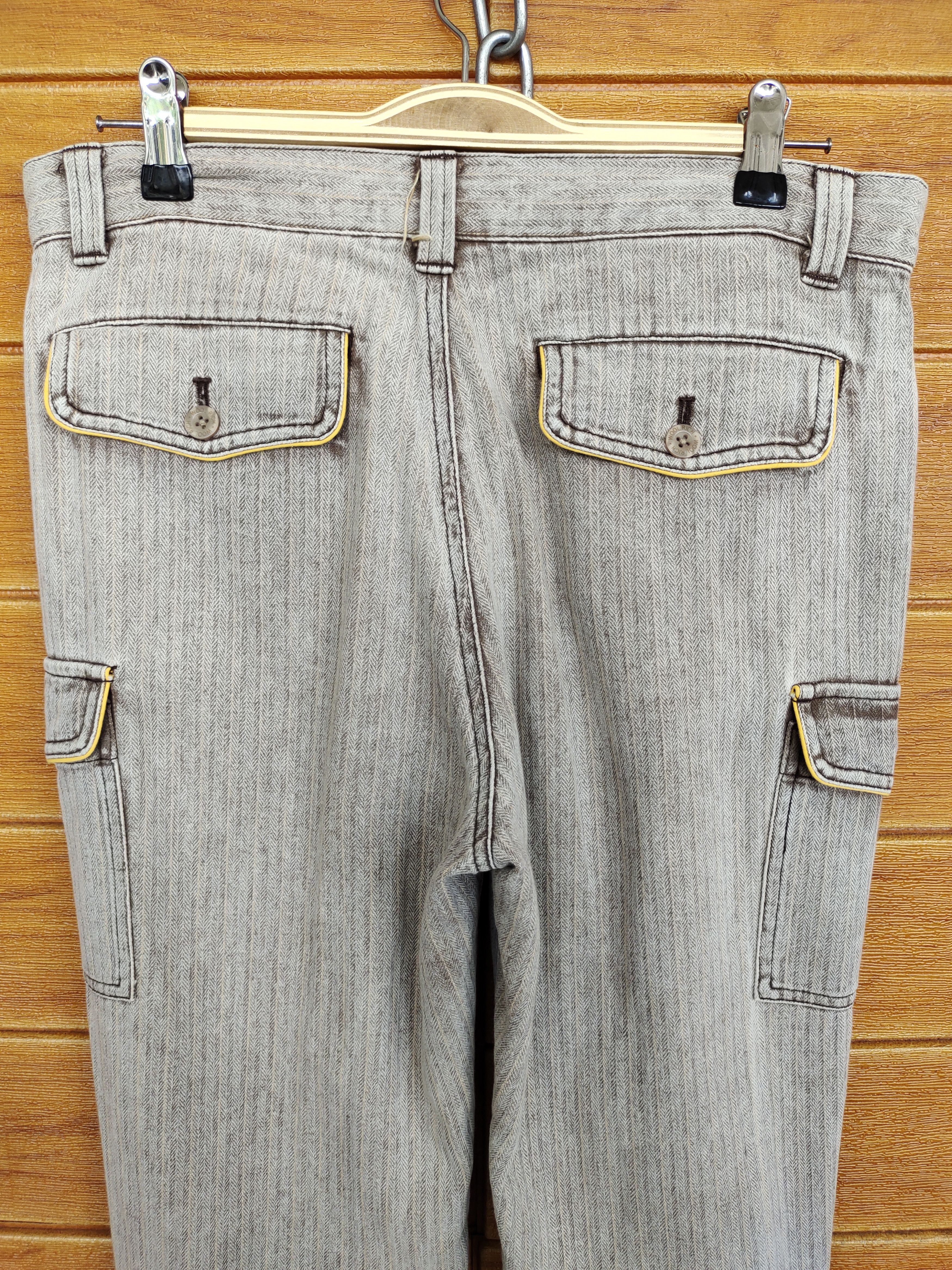 Woolrich Woolen Mills Vintage WOOLRICH Herringbone Twill Cargo Pants Size US 31 - 10 Thumbnail