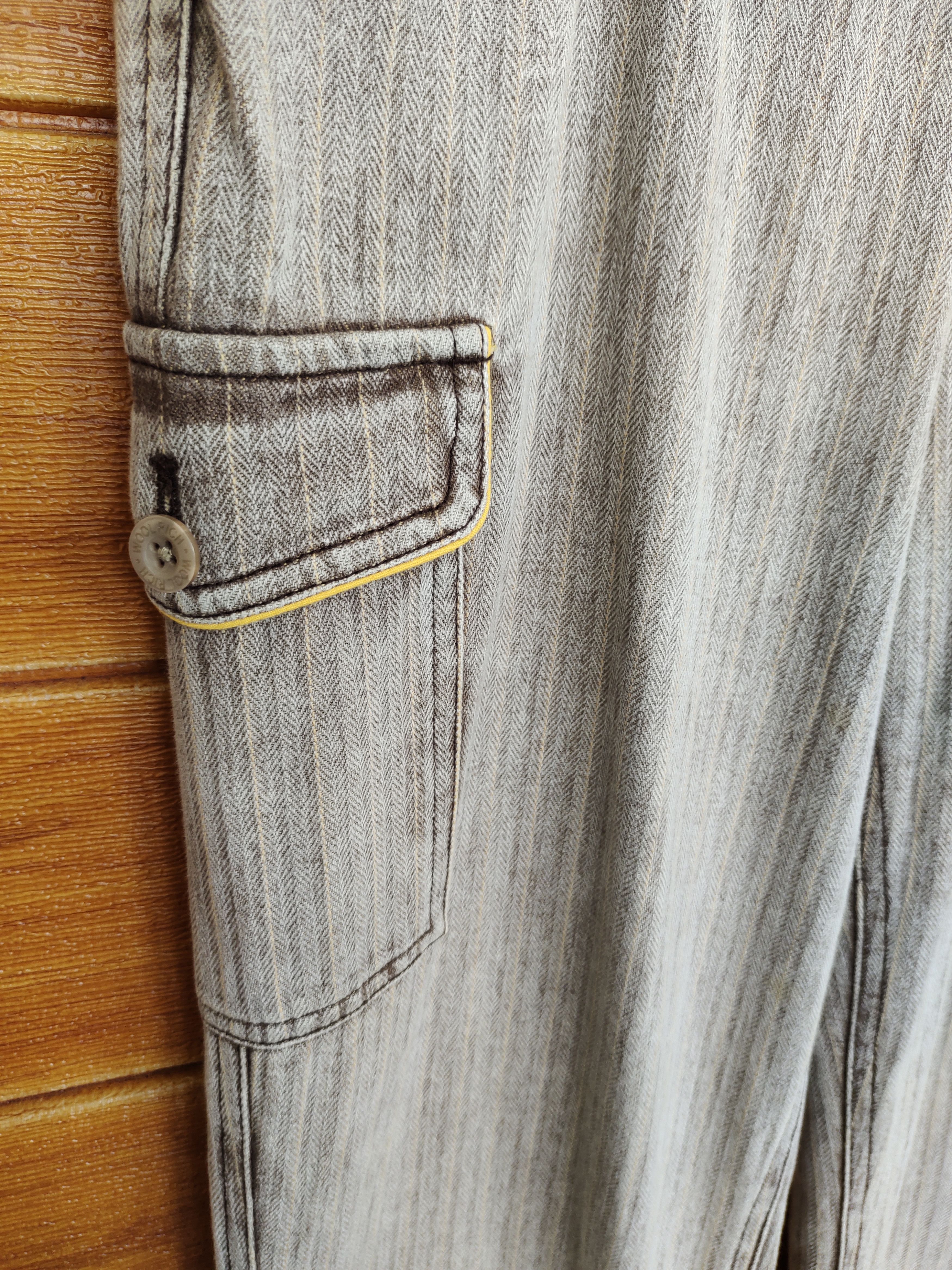 Woolrich Woolen Mills Vintage WOOLRICH Herringbone Twill Cargo Pants Size US 31 - 3 Thumbnail
