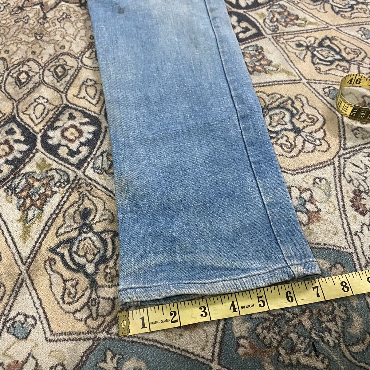 A.P.C. Dirty Faded APC Cure Denim Skinny Jeans Rue de fleurus Size US 30 / EU 46 - 19 Thumbnail