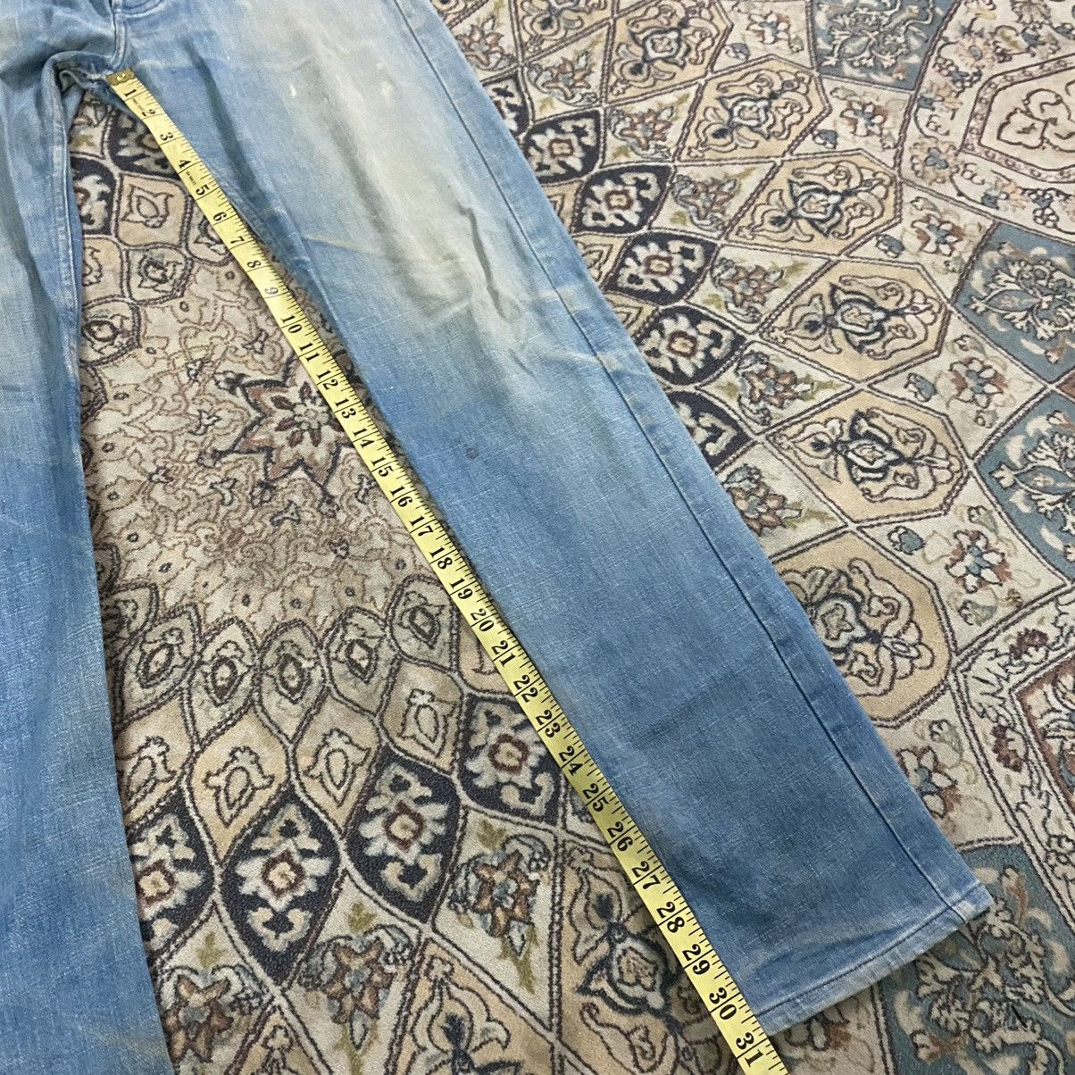 A.P.C. Dirty Faded APC Cure Denim Skinny Jeans Rue de fleurus Size US 30 / EU 46 - 16 Thumbnail