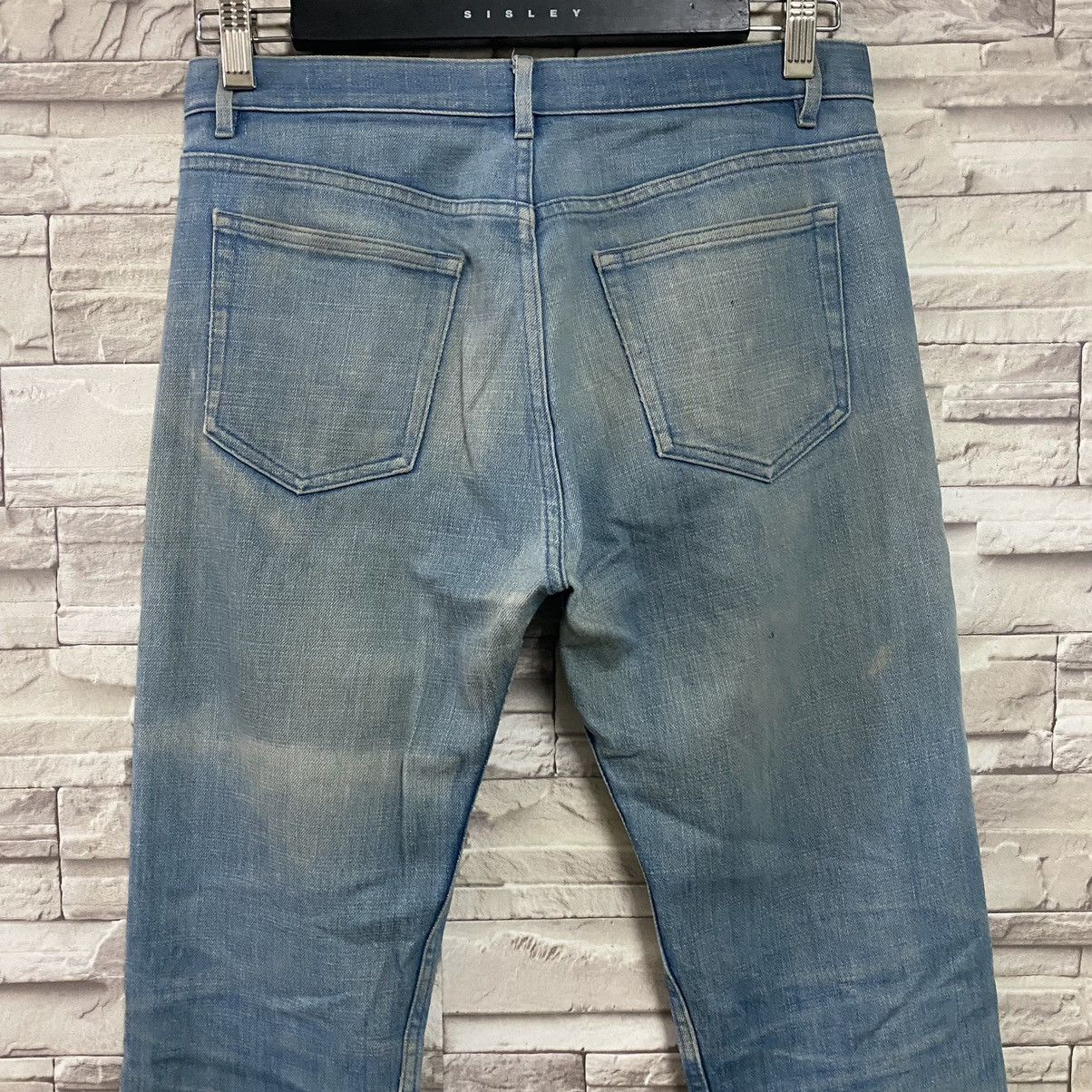 A.P.C. Dirty Faded APC Cure Denim Skinny Jeans Rue de fleurus Size US 30 / EU 46 - 7 Thumbnail