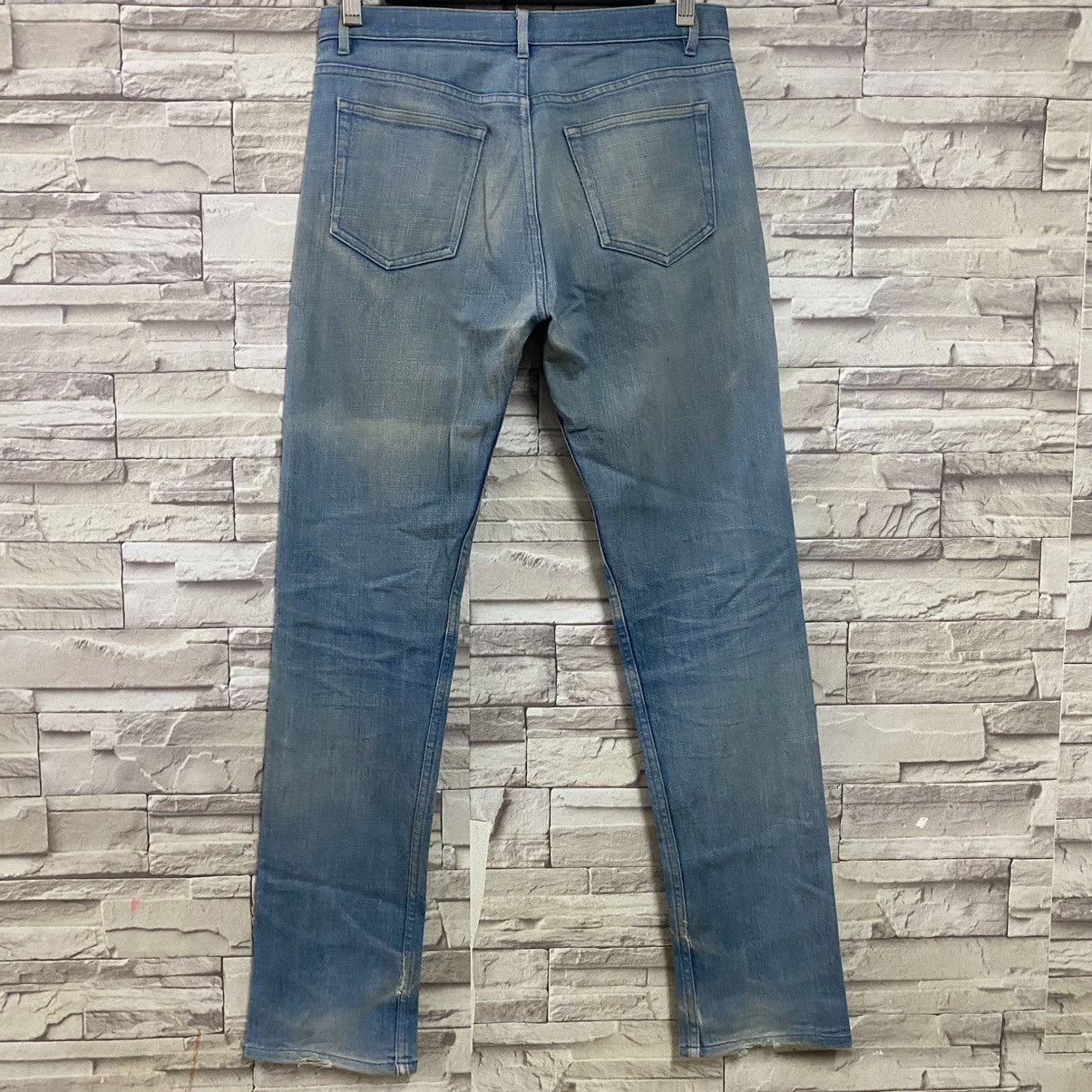 A.P.C. Dirty Faded APC Cure Denim Skinny Jeans Rue de fleurus Size US 30 / EU 46 - 6 Thumbnail