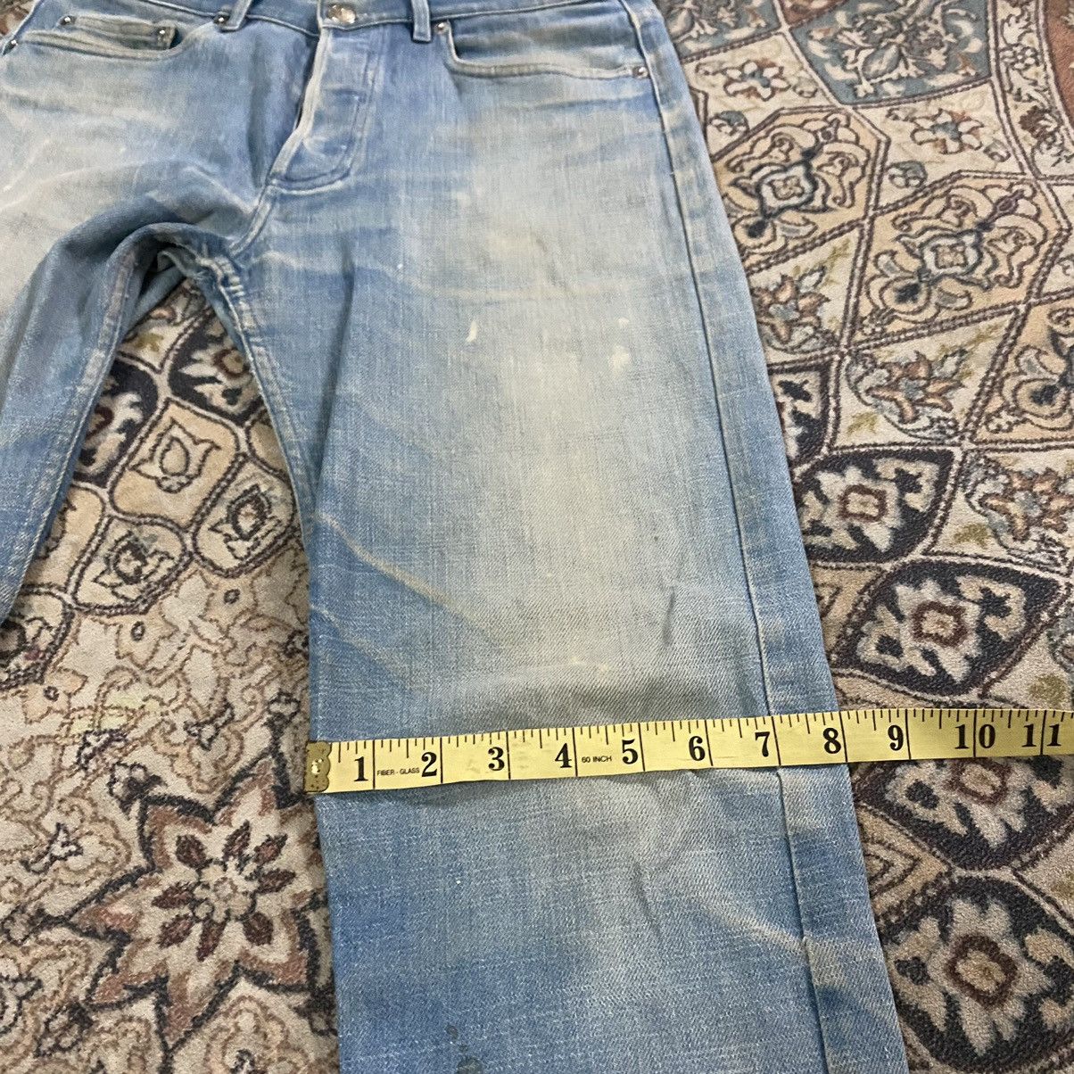 A.P.C. Dirty Faded APC Cure Denim Skinny Jeans Rue de fleurus Size US 30 / EU 46 - 18 Thumbnail