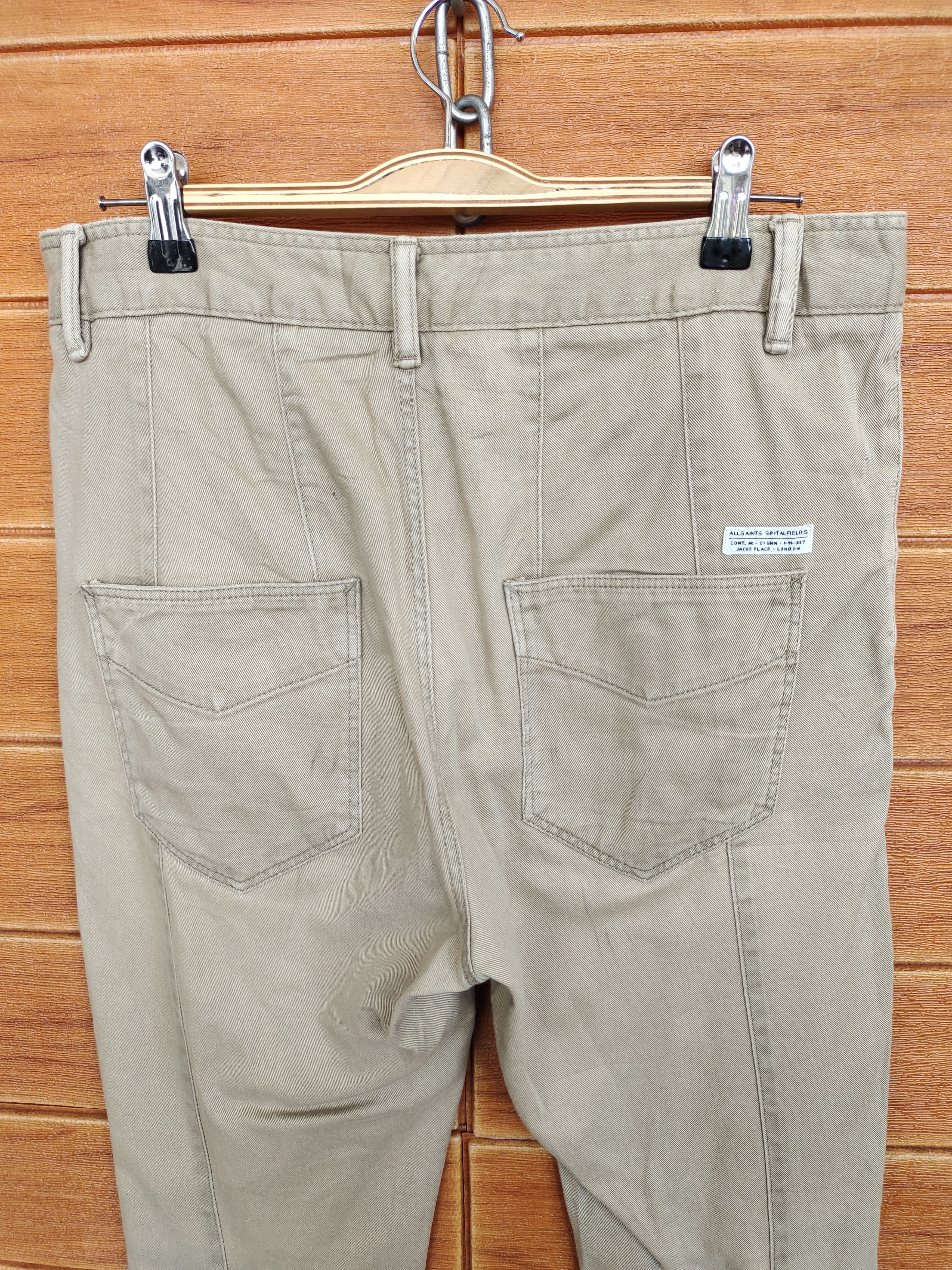 Allsaints ALLSAINTS Spitalfieds Chinos Pants Size US 31 - 10 Thumbnail