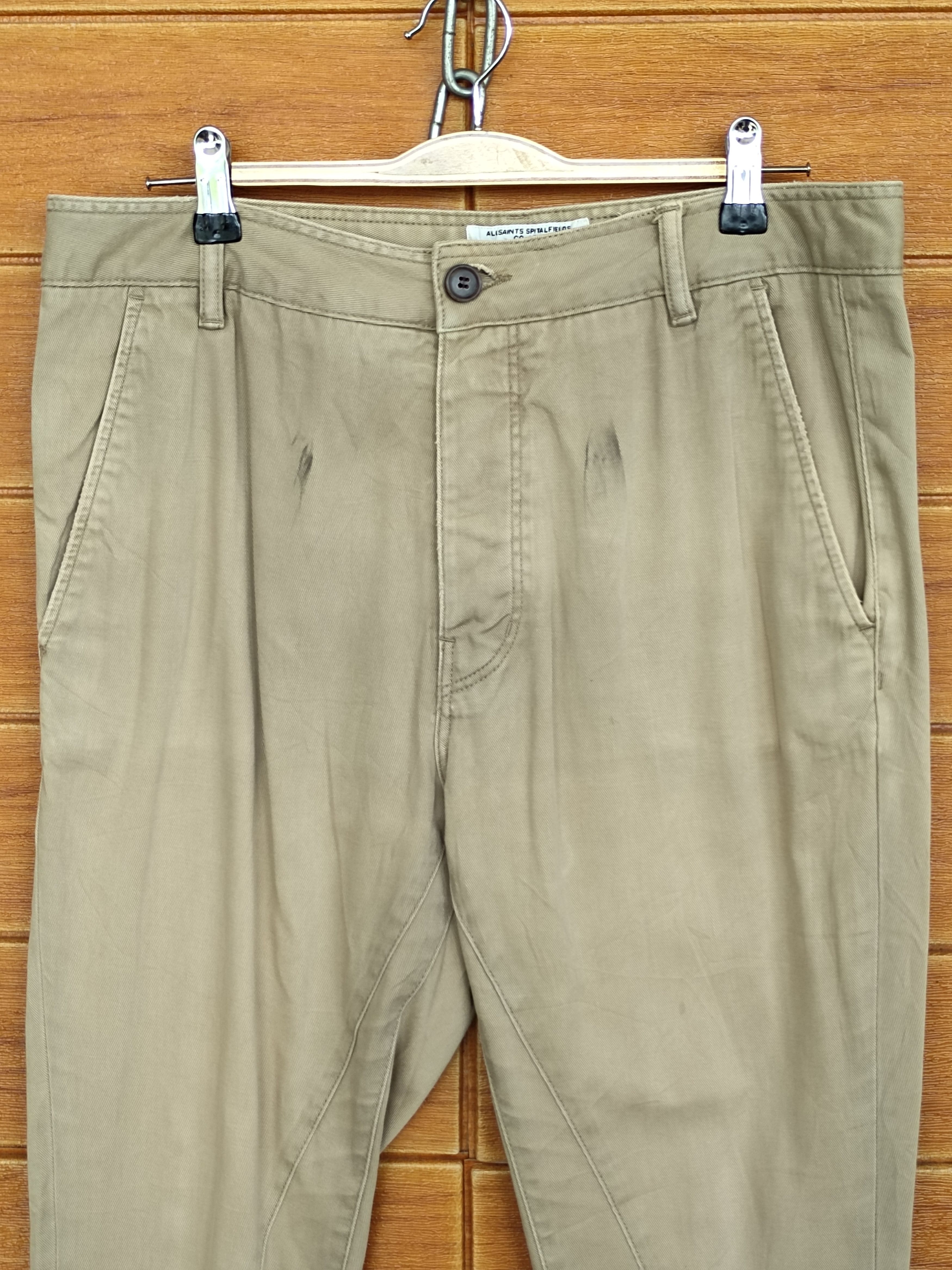 Allsaints ALLSAINTS Spitalfieds Chinos Pants Size US 31 - 1 Thumbnail