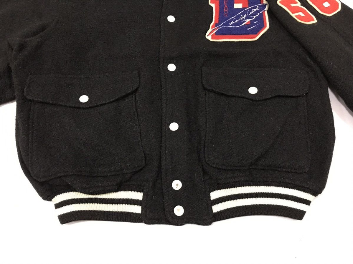 Vintage Vintage Varsity Wool Jacket Snap Button Made In Japan Size US XL / EU 56 / 4 - 6 Thumbnail