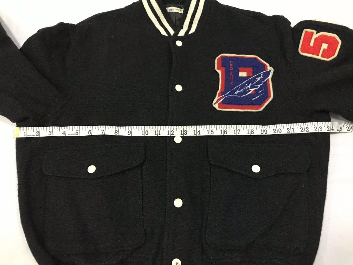 Vintage Vintage Varsity Wool Jacket Snap Button Made In Japan Size US XL / EU 56 / 4 - 10 Thumbnail