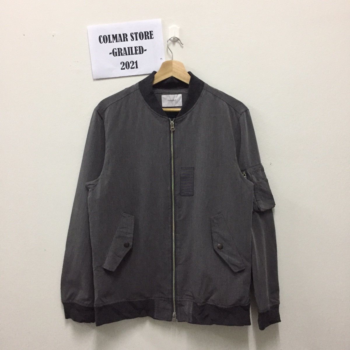 Vintage Inherit Japanese Brand Zipper Jacket