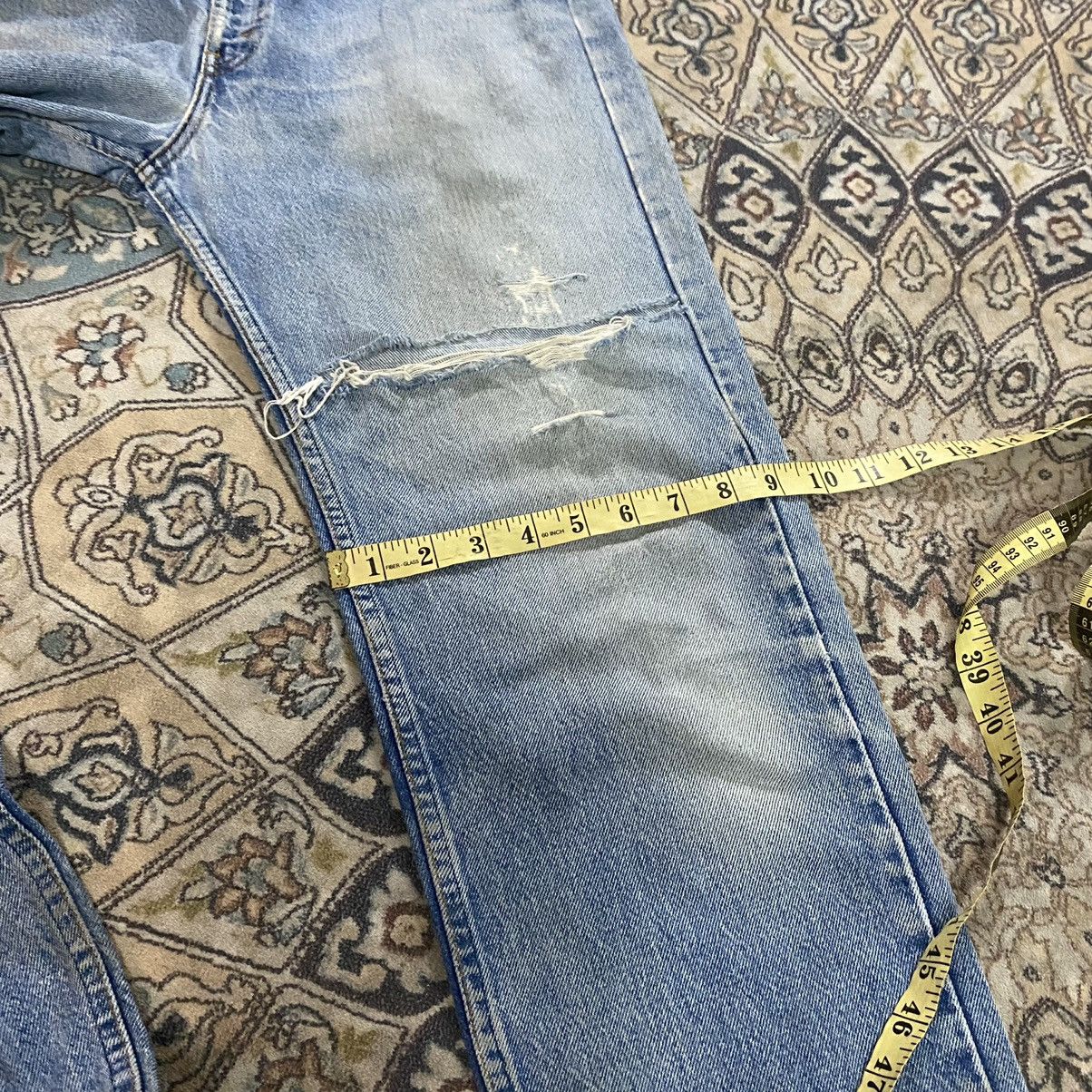 Levi's Vintage Levis 505 Orangetab Ripped Distressed Size US 33 - 24 Thumbnail
