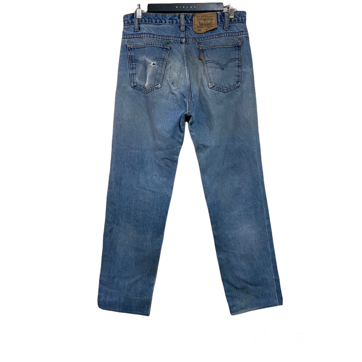 Levi's Vintage Levis 505 Orangetab Ripped Distressed Size US 33 - 2 Thumbnail