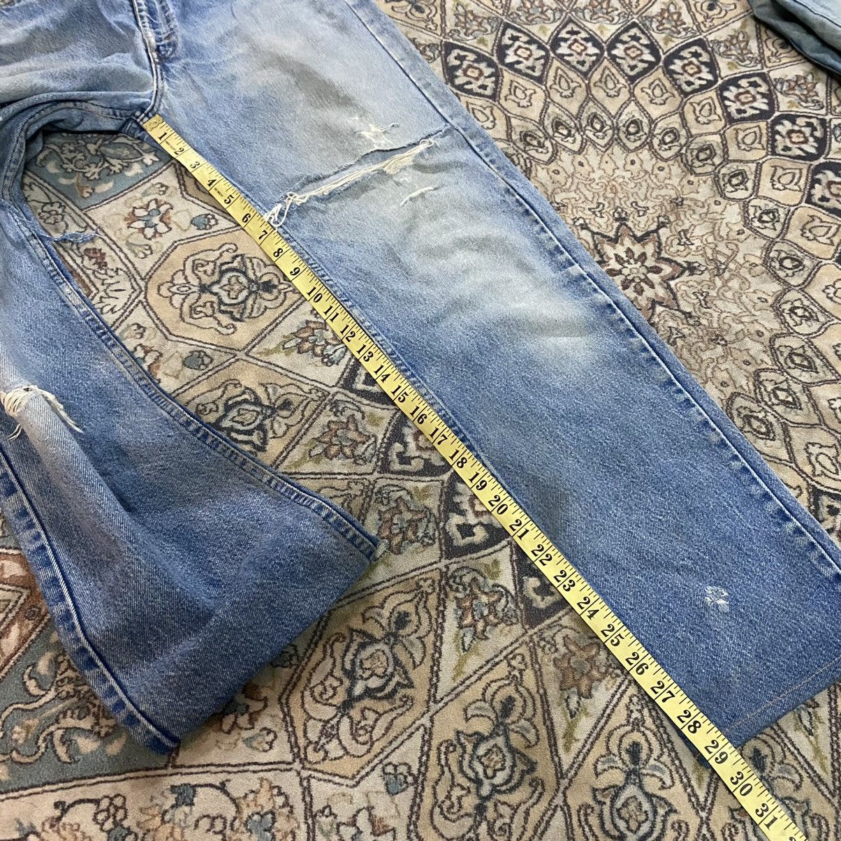 Levi's Vintage Levis 505 Orangetab Ripped Distressed Size US 33 - 22 Thumbnail