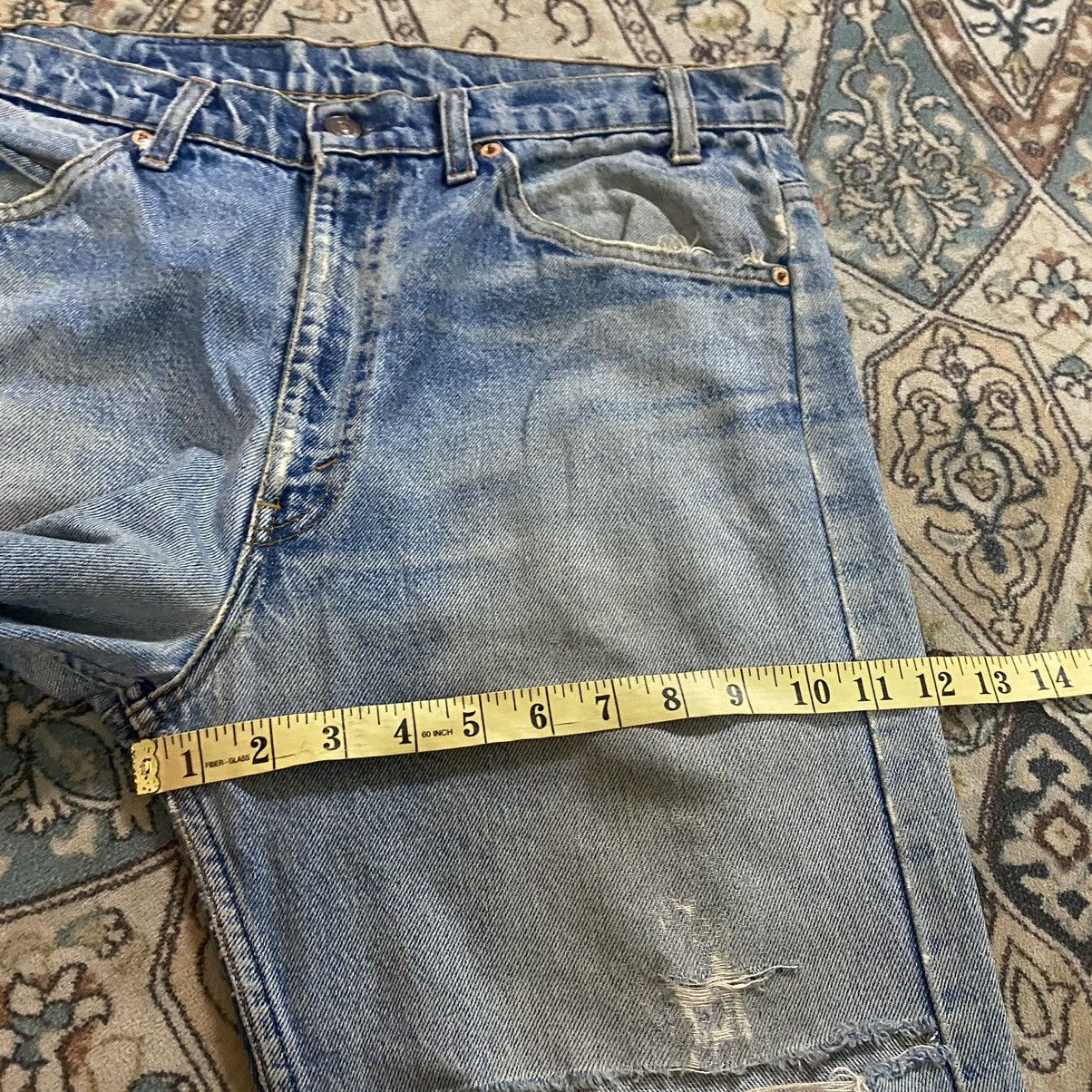 Levi's Vintage Levis 505 Orangetab Ripped Distressed Size US 33 - 23 Thumbnail