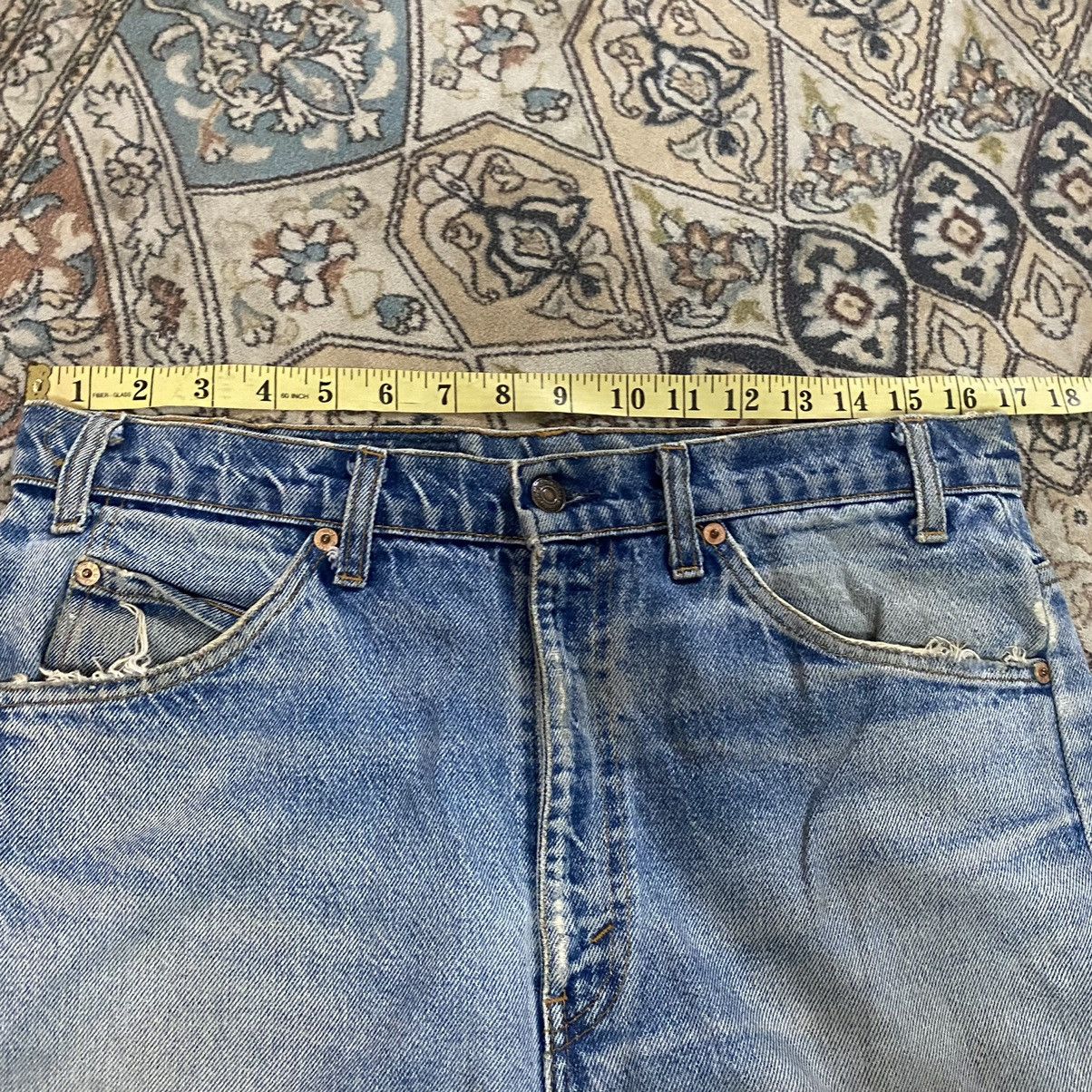 Levi's Vintage Levis 505 Orangetab Ripped Distressed Size US 33 - 19 Thumbnail