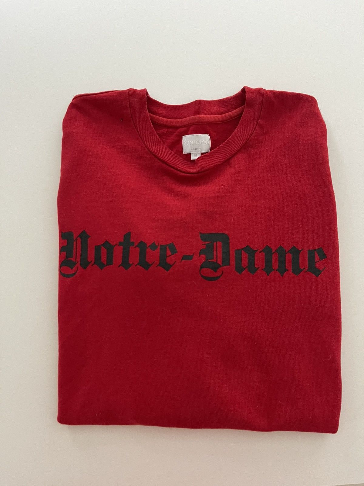 Supreme notre dame long sleeve on sale