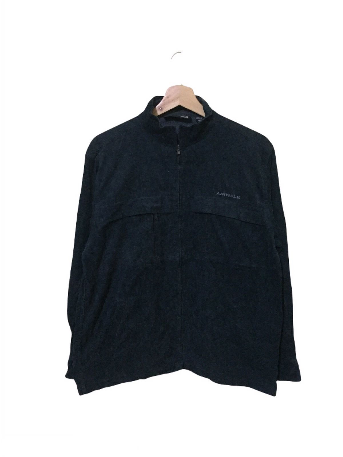 Airwalk × Japanese Brand Vintage Kudrow Airwalk Shirt Zipper 90’s Size US M / EU 48-50 / 2 - 1 Thumbnail
