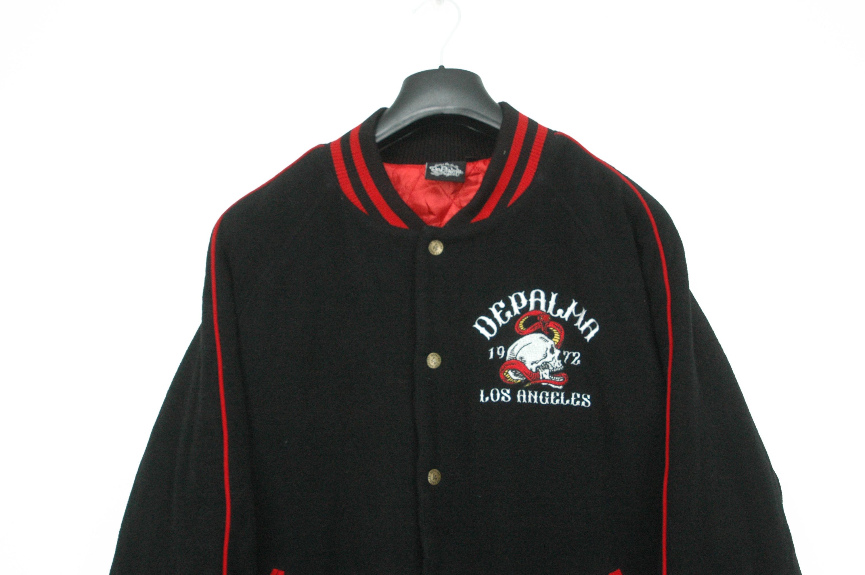 DePalma Workwear DePalma Los Angeles Wool College Traditional Tattoo Jacket Size US XXL / EU 58 / 5 - 4 Thumbnail