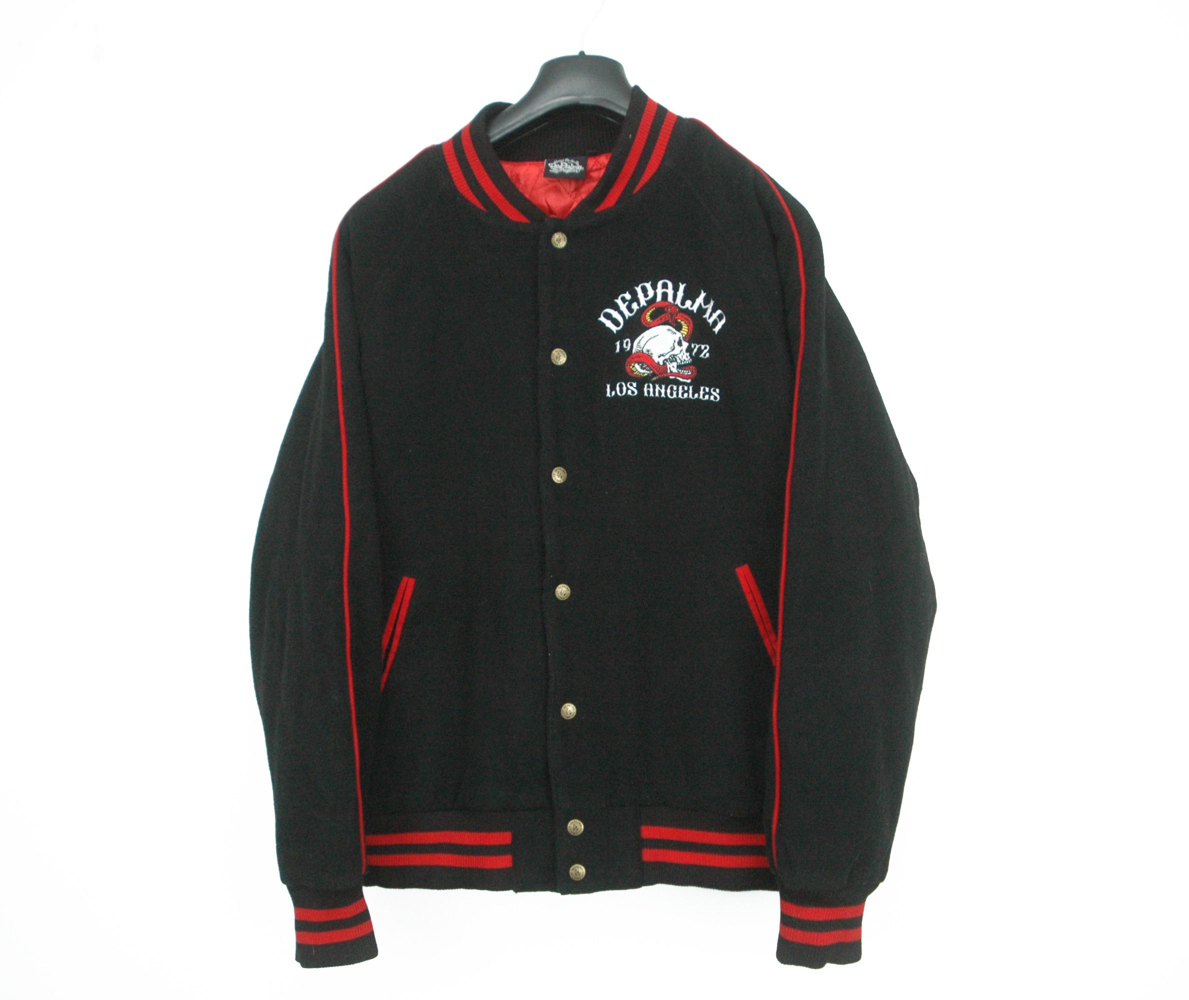 DePalma Workwear DePalma Los Angeles Wool College Traditional Tattoo Jacket Size US XXL / EU 58 / 5 - 3 Thumbnail