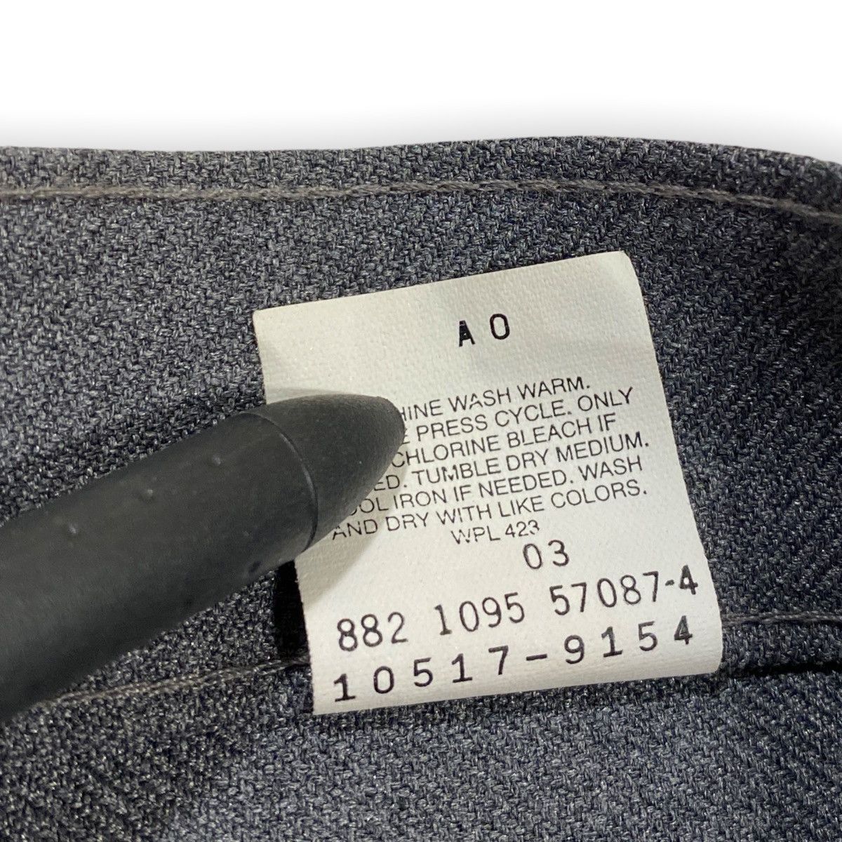 Levi's × Vintage Vintage Levi’s Panatela Pants Grey Size US 34 / EU 50 - 4 Thumbnail
