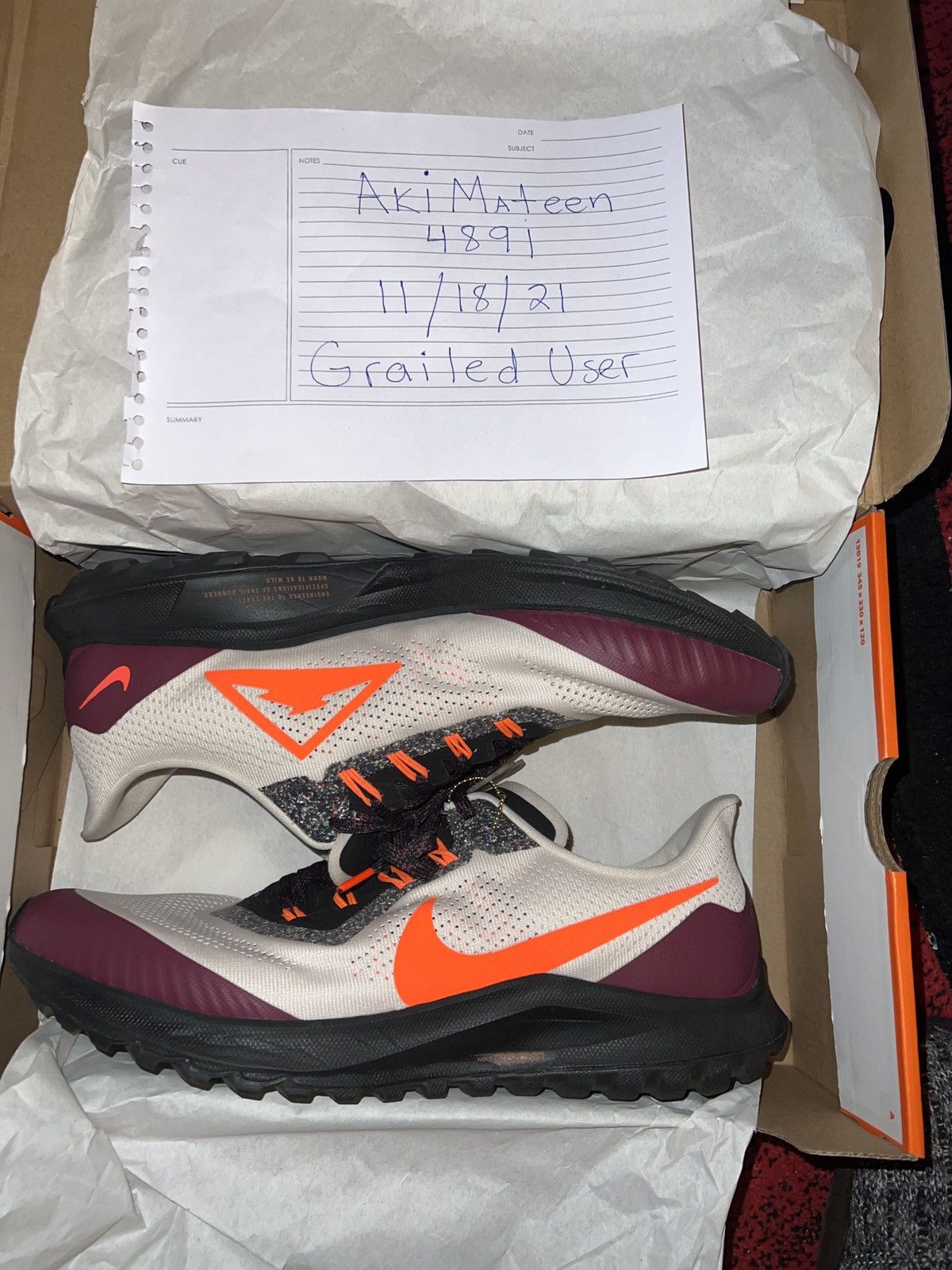 Nike Air Zoom Pegasus 38 Trail Size US 12 / EU 45 - 6 Thumbnail