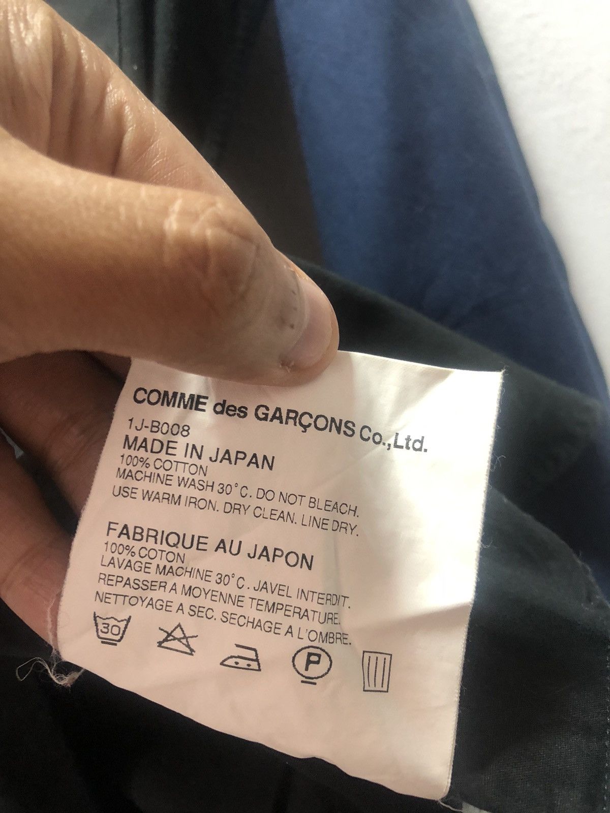 Comme des Garcons BLACK COMME DES GARCONS Shirt Three Tone Japan Size US S / EU 44-46 / 1 - 4 Thumbnail