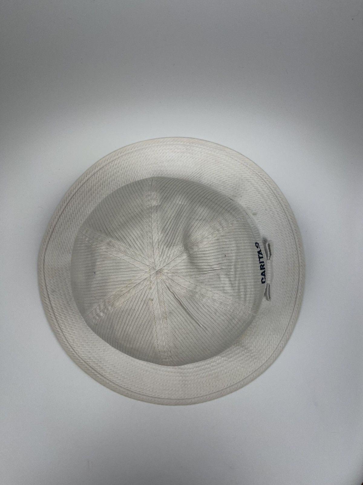 Japanese Brand Rare Caritas white bucket hat japan Size ONE SIZE - 4 Thumbnail