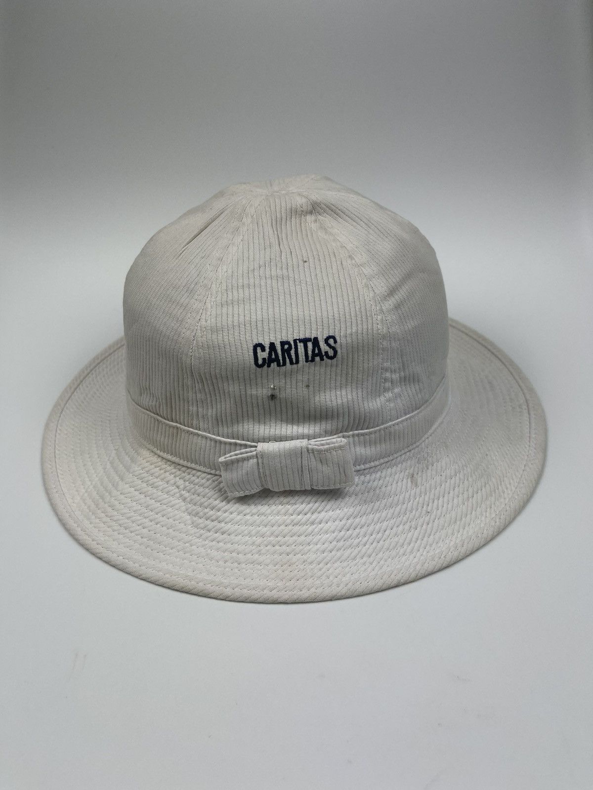 Japanese Brand Rare Caritas white bucket hat japan Size ONE SIZE - 1 Thumbnail
