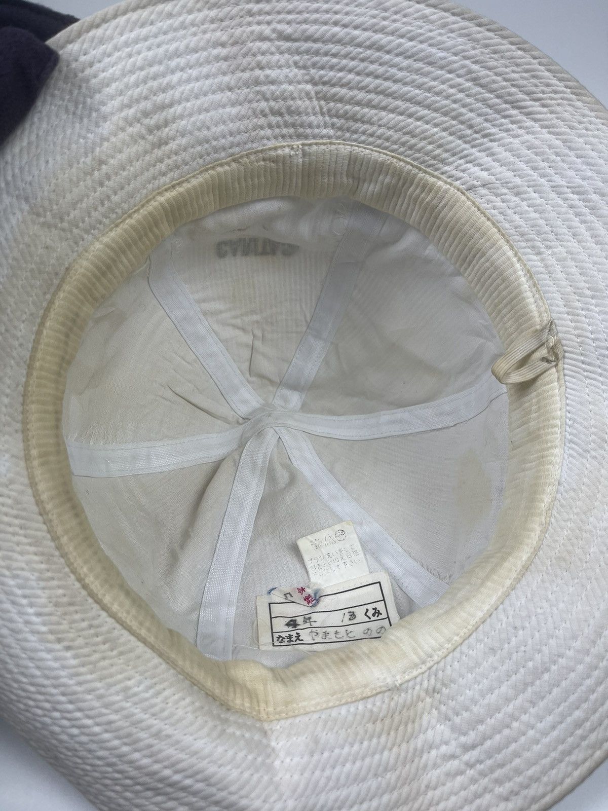 Japanese Brand Rare Caritas white bucket hat japan Size ONE SIZE - 6 Thumbnail