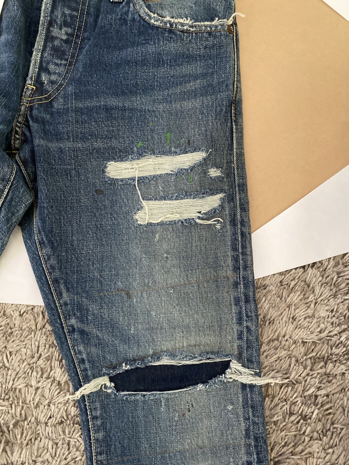 Visvim Visvim Social Sculpture 10 Damaged-17 Size US 32 / EU 48 - 12 Thumbnail