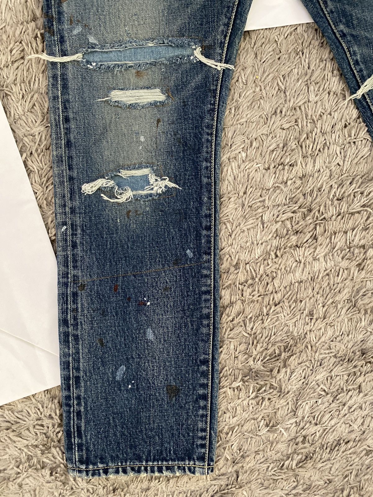 Visvim Visvim Social Sculpture 10 Damaged-17 Size US 32 / EU 48 - 15 Thumbnail