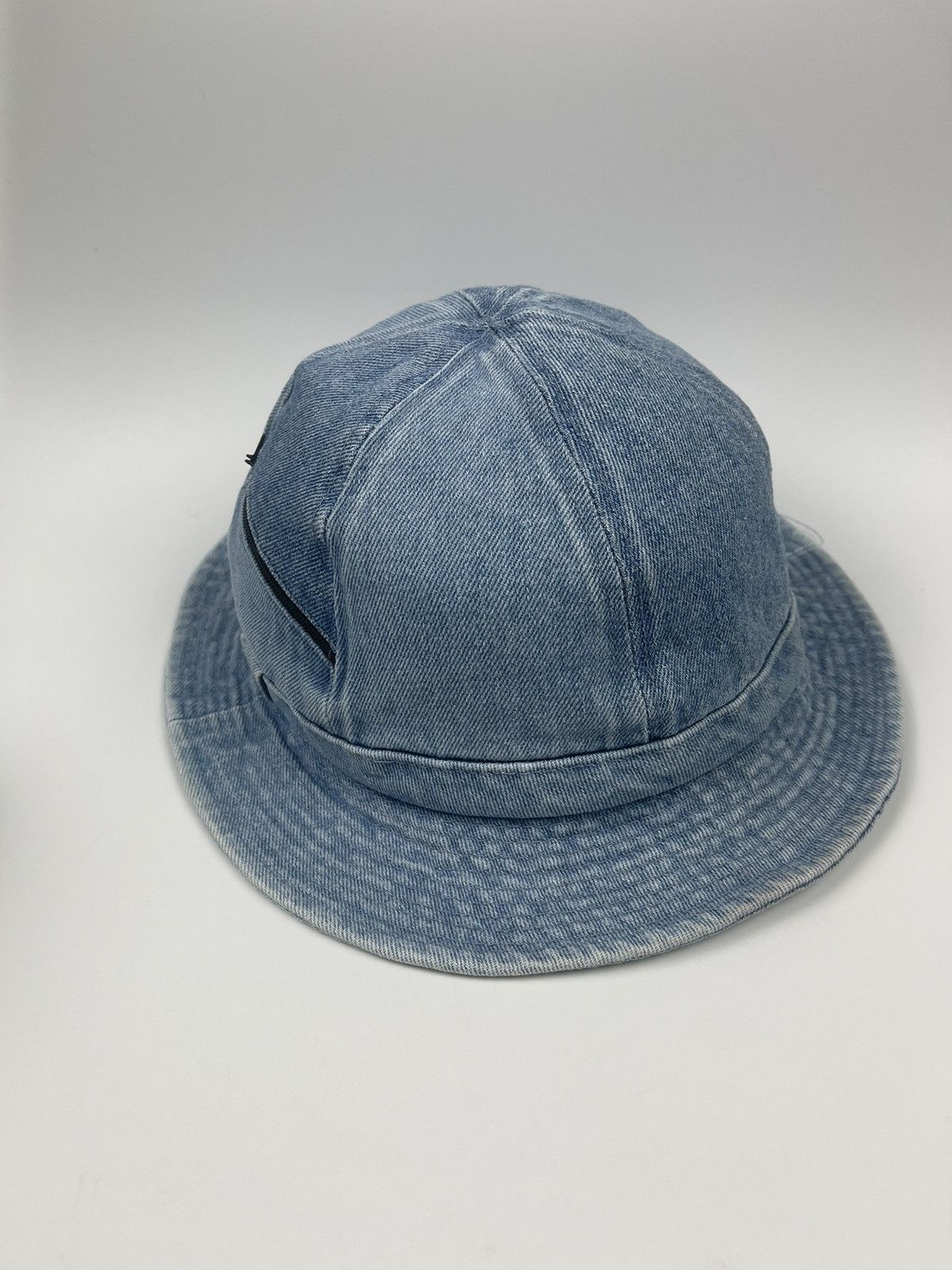 Hat Club denim bucket hat with one pocket Size ONE SIZE - 3 Thumbnail