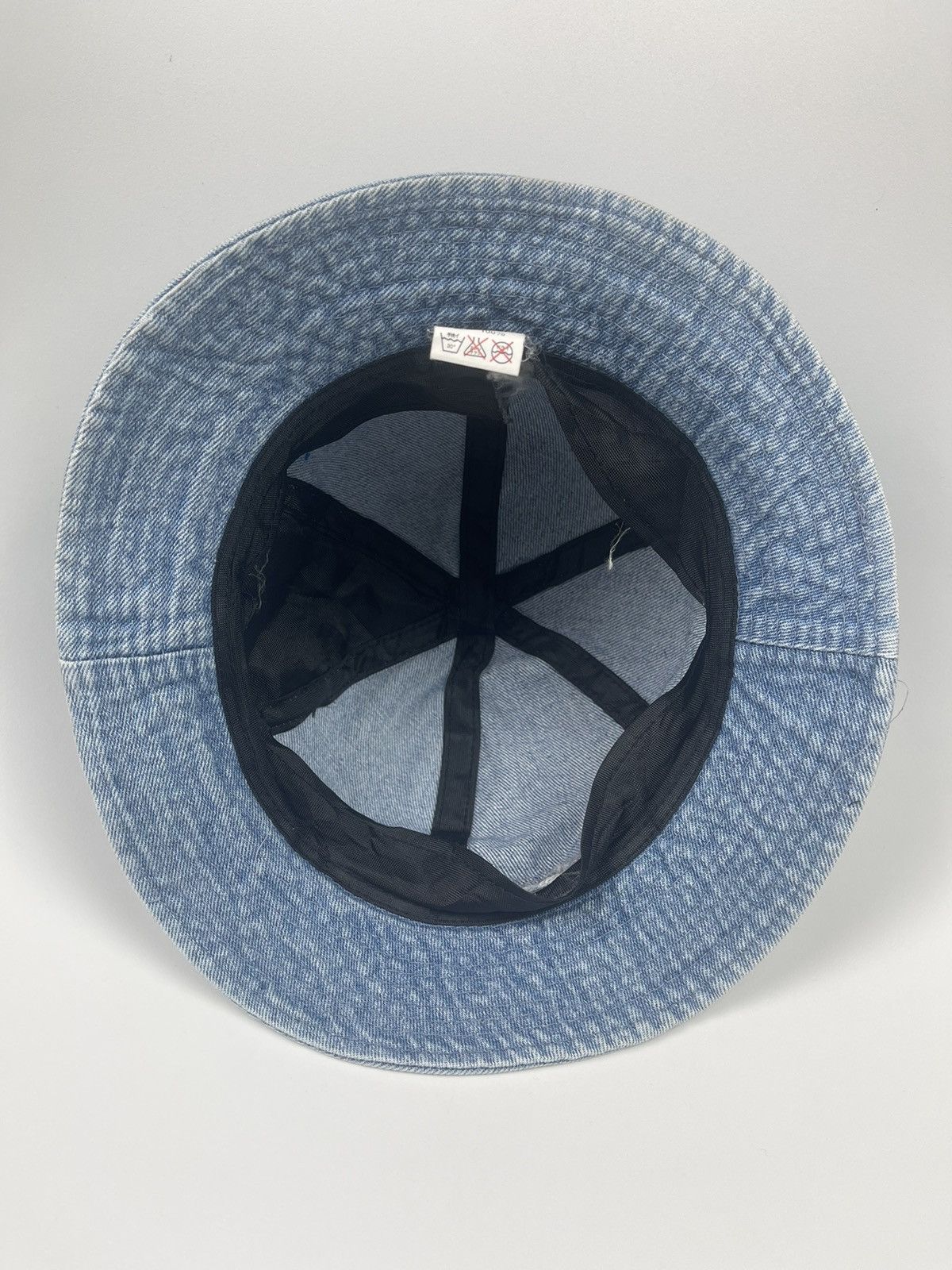 Hat Club denim bucket hat with one pocket Size ONE SIZE - 5 Thumbnail