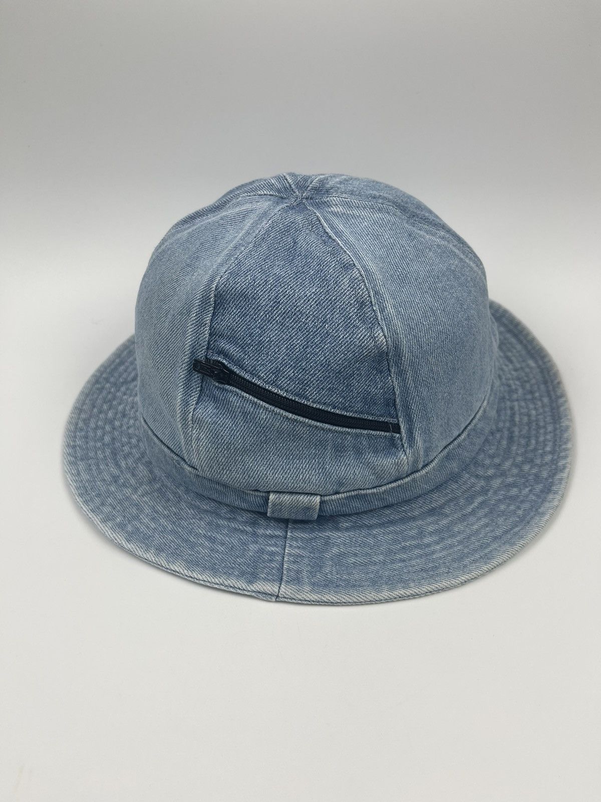Hat Club denim bucket hat with one pocket Size ONE SIZE - 2 Thumbnail