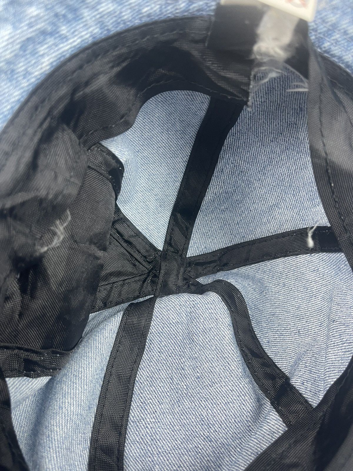 Hat Club denim bucket hat with one pocket Size ONE SIZE - 8 Thumbnail