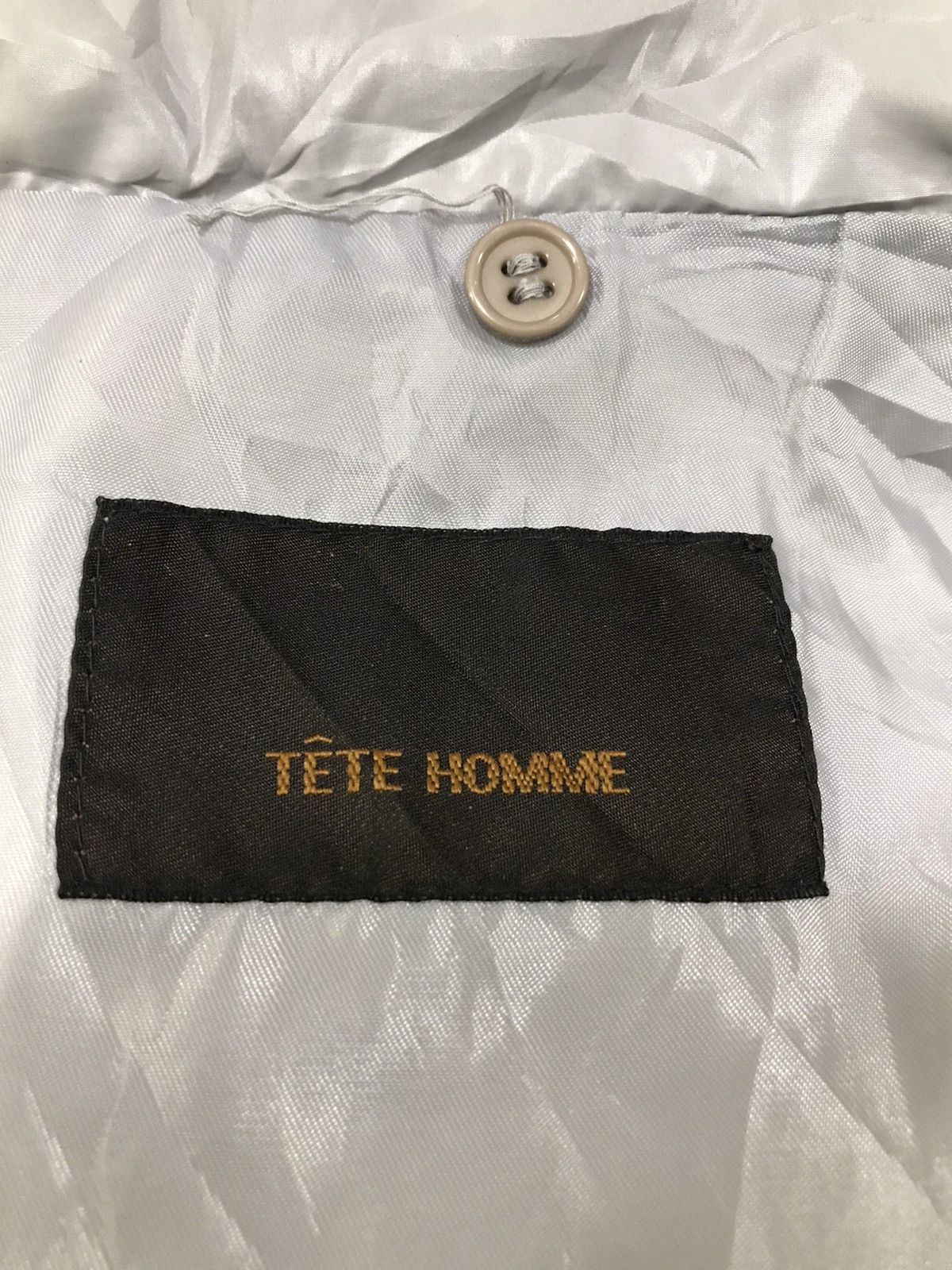Issey Miyake × Japanese Brand × Tete Homme Tete Homme Puffer Jacket 2 in 1 Size US L / EU 52-54 / 3 - 9 Thumbnail