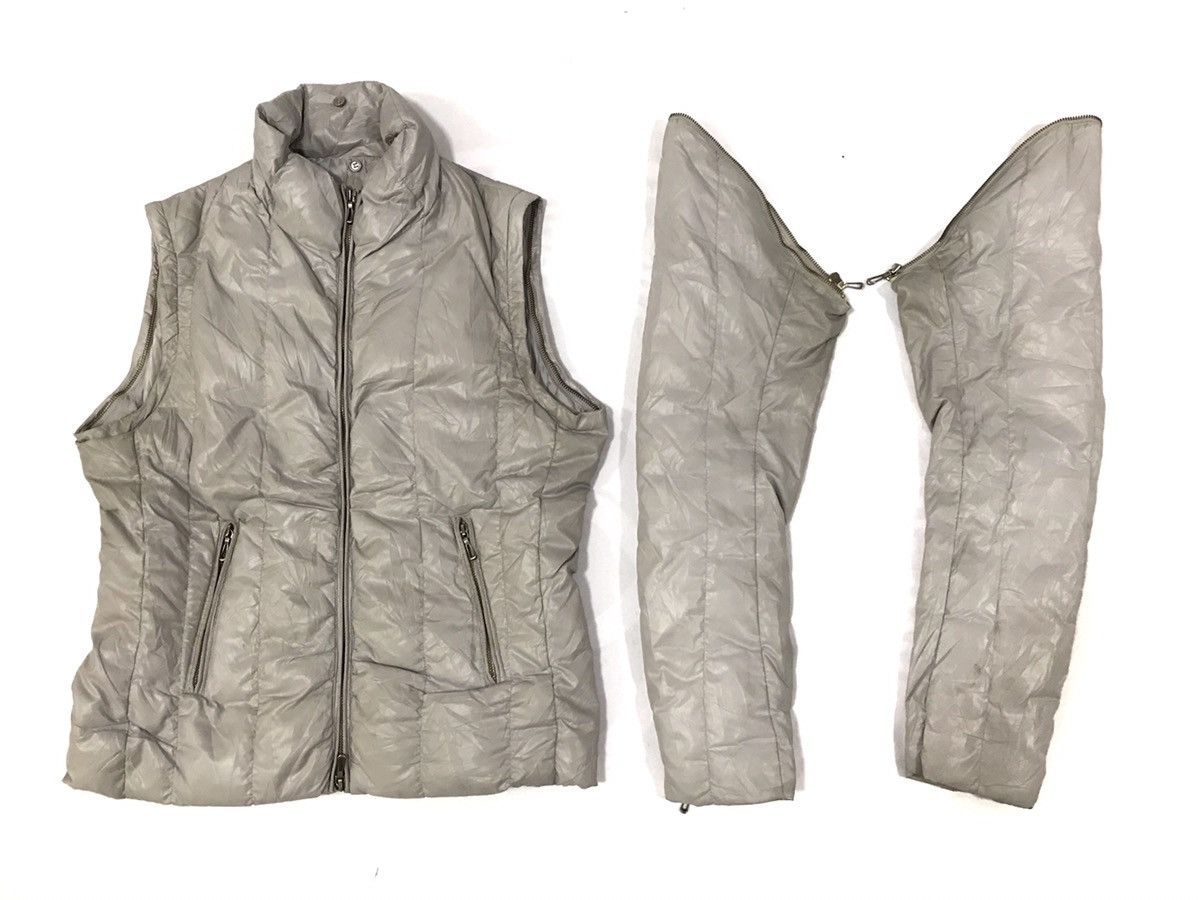 Issey Miyake × Japanese Brand × Tete Homme Tete Homme Puffer Jacket 2 in 1 Size US L / EU 52-54 / 3 - 6 Thumbnail