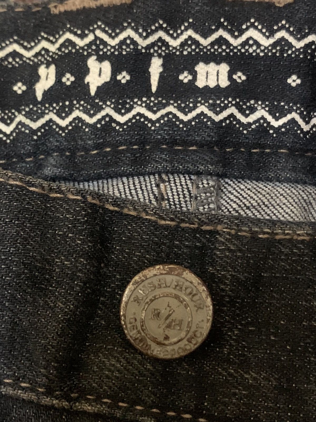 Japanese Brand × PPFM Japanese Brand PPFM X GOLD RUSH jeans Size US 31 - 4 Thumbnail