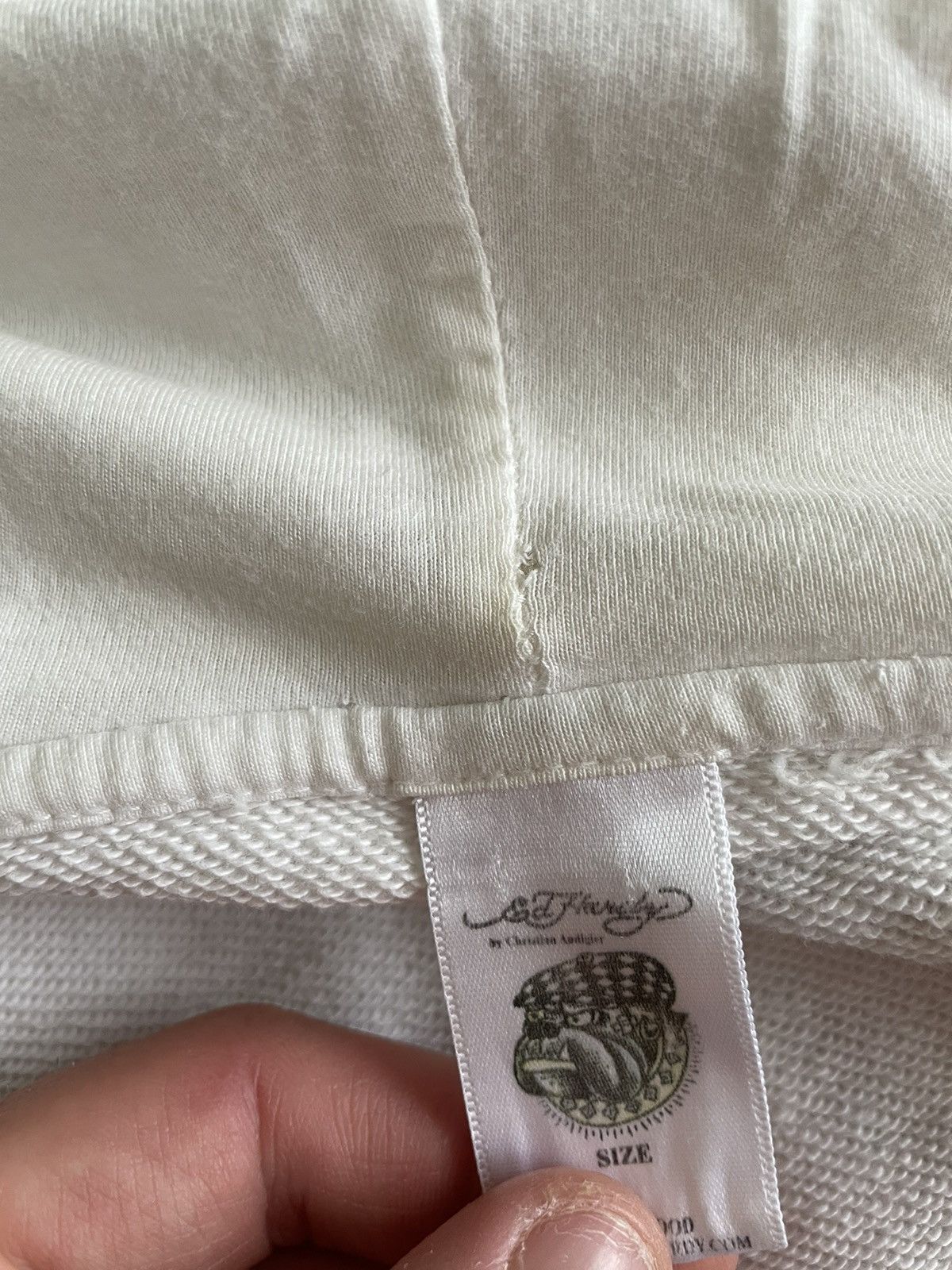 Christian Audigier Ed Hardy Christian Audigier Zip Hoodie vintage white Size US L / EU 52-54 / 3 - 16 Thumbnail