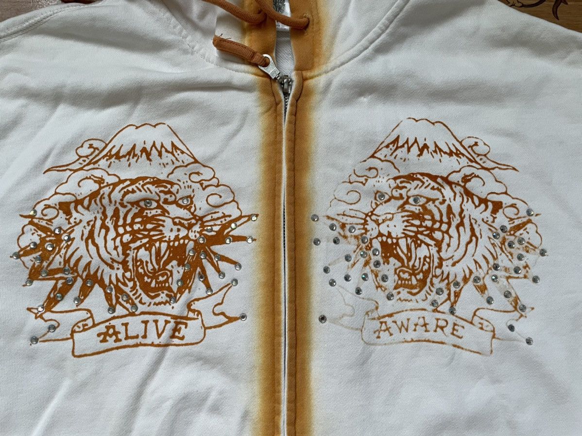 Christian Audigier Ed Hardy Christian Audigier Zip Hoodie vintage white Size US L / EU 52-54 / 3 - 4 Thumbnail