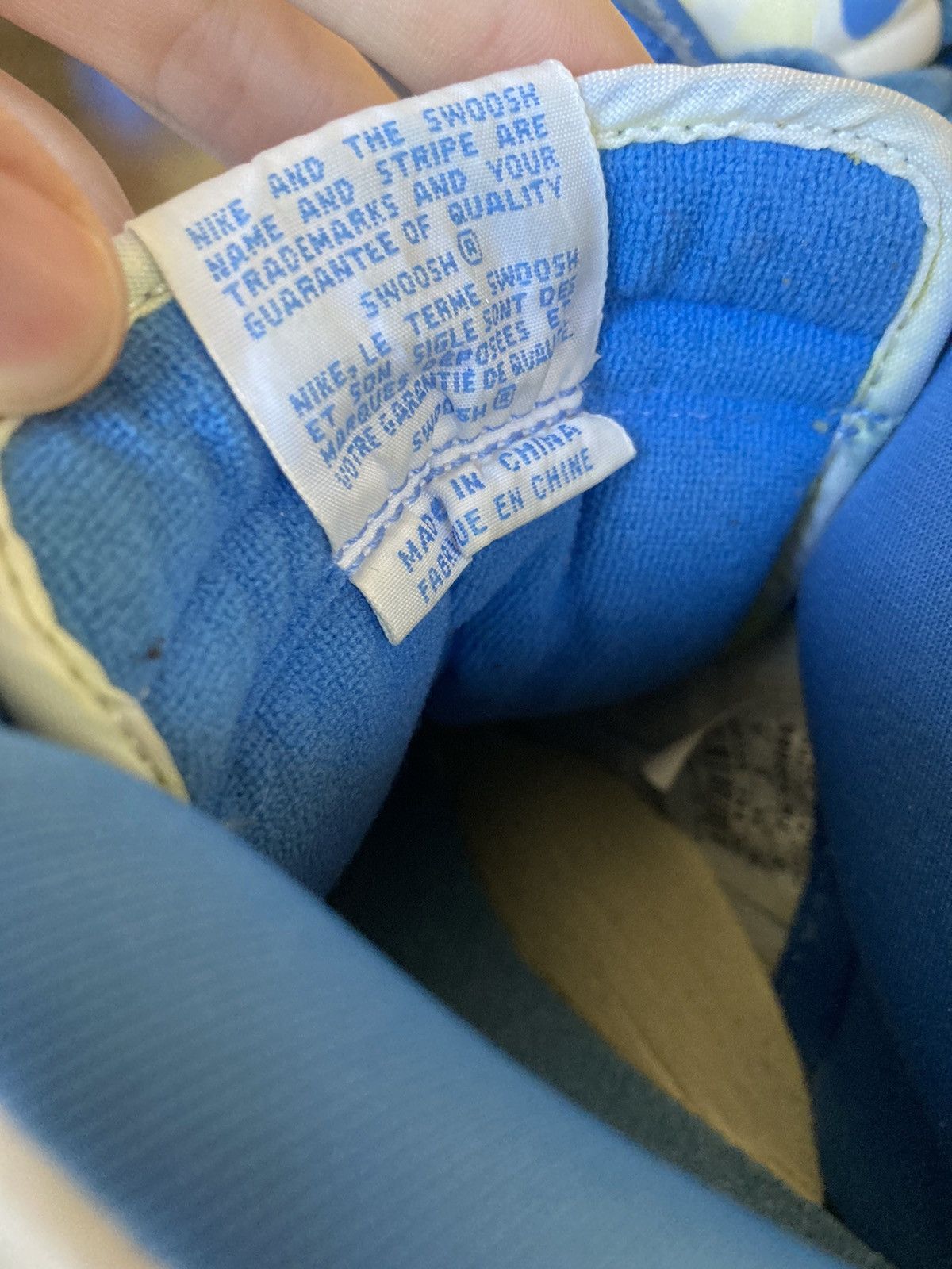 Nike 1999 Dunk High Le White | Carolina Blue UNC blue Size US 10 / EU 43 - 18 Thumbnail