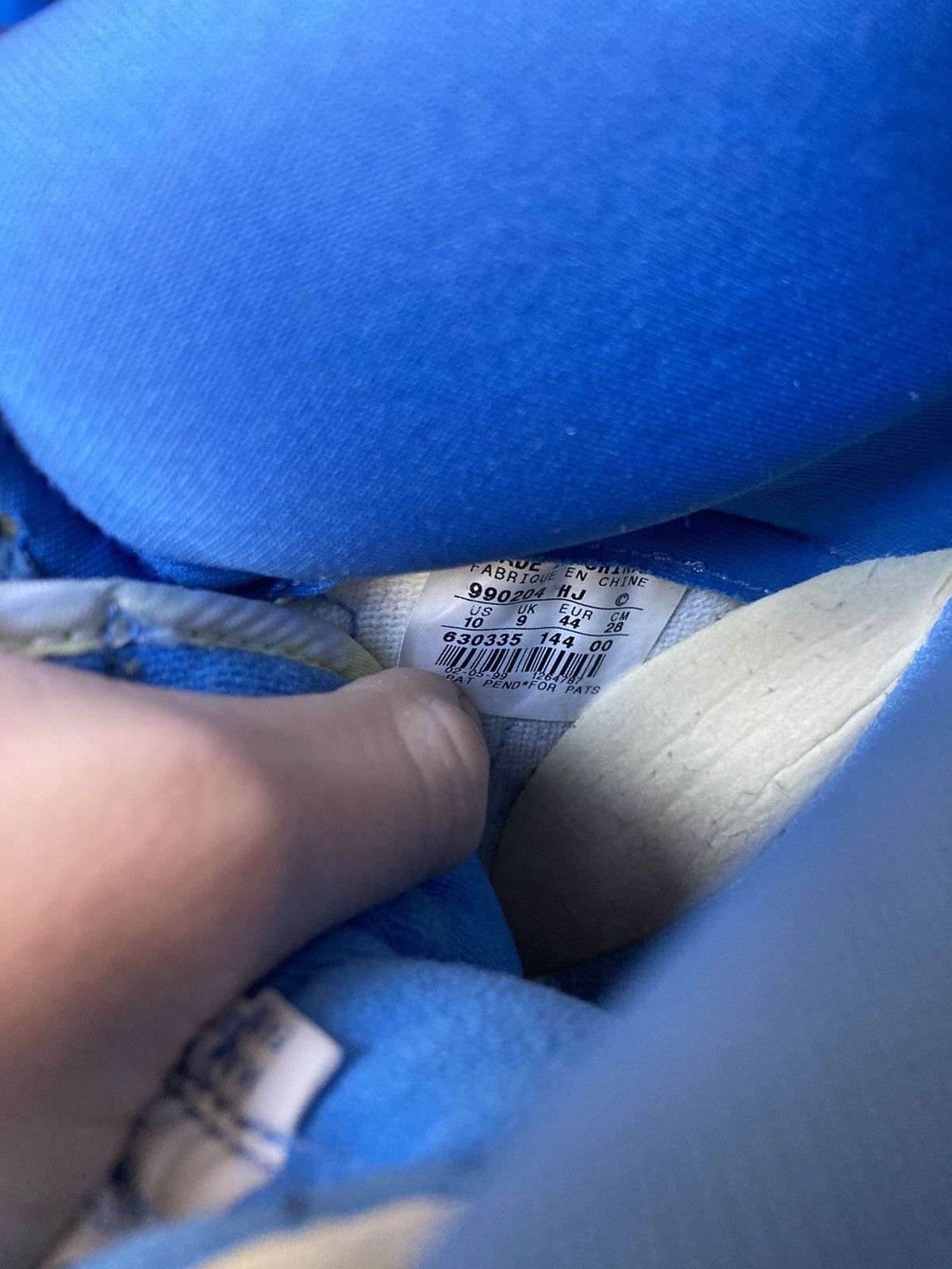 Nike 1999 Dunk High Le White | Carolina Blue UNC blue Size US 10 / EU 43 - 19 Thumbnail