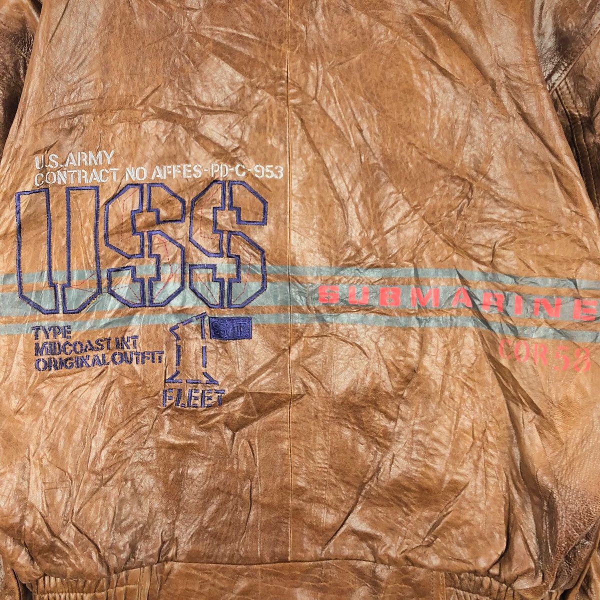 Other Vintage US Army USS Submarine B-3 Shearling Jacket Size US L / EU 52-54 / 3 - 19 Thumbnail