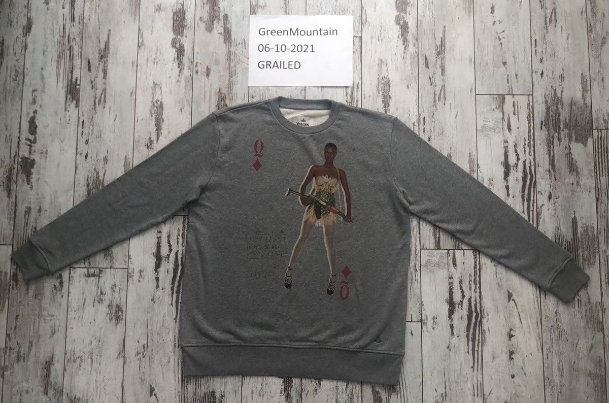 Vivienne Westwood I AM EXPENSIVE Print Sweatshirt | Grailed