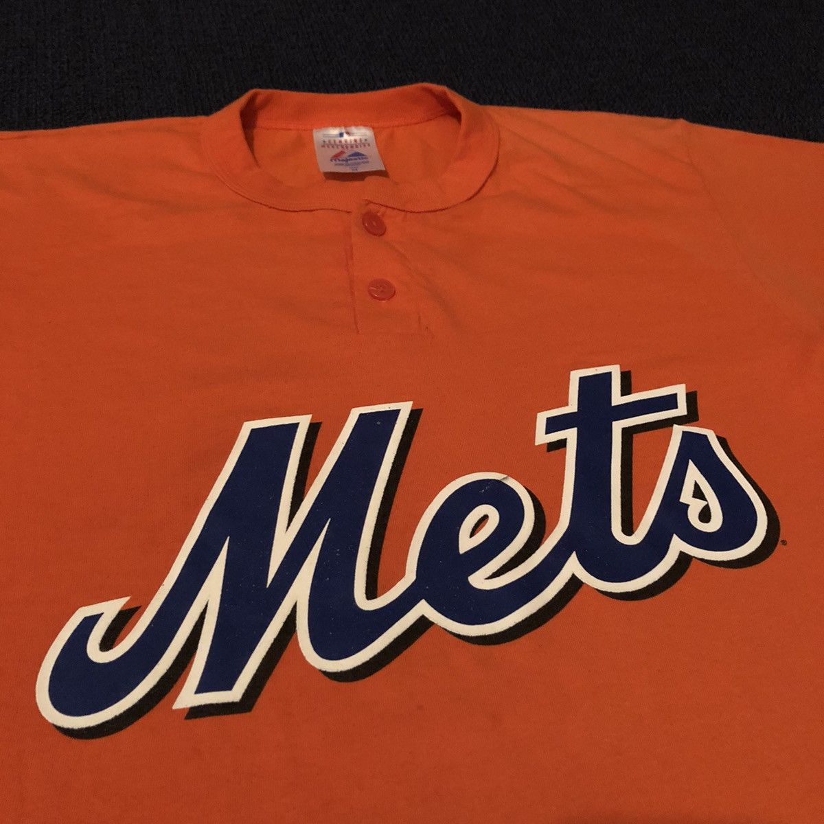 MLB Vintage 90s MLB New York Mets Todd Hundley #9 T Shirt Jersey Size US M / EU 48-50 / 2 - 3 Thumbnail
