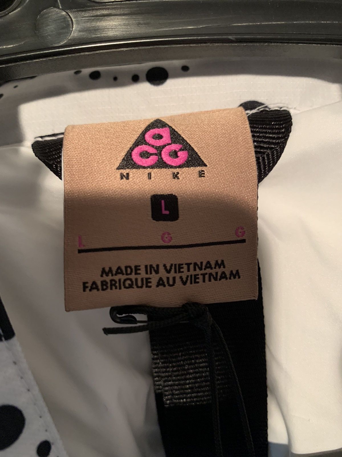 Nike ACG Nike Nike Lab ACG Down Fill Parka Jacket White/Black Size L Size US L / EU 52-54 / 3 - 9 Thumbnail