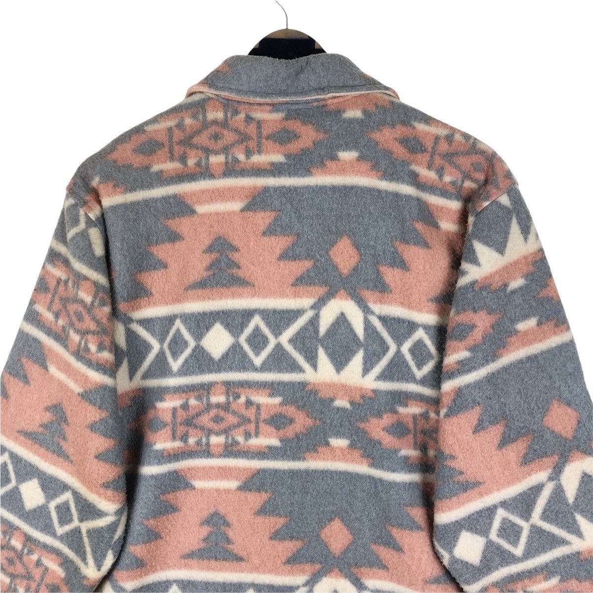 Native Vintage Tea Tam Fleece Duffle Coat Navajo Size US L / EU 52-54 / 3 - 11 Thumbnail