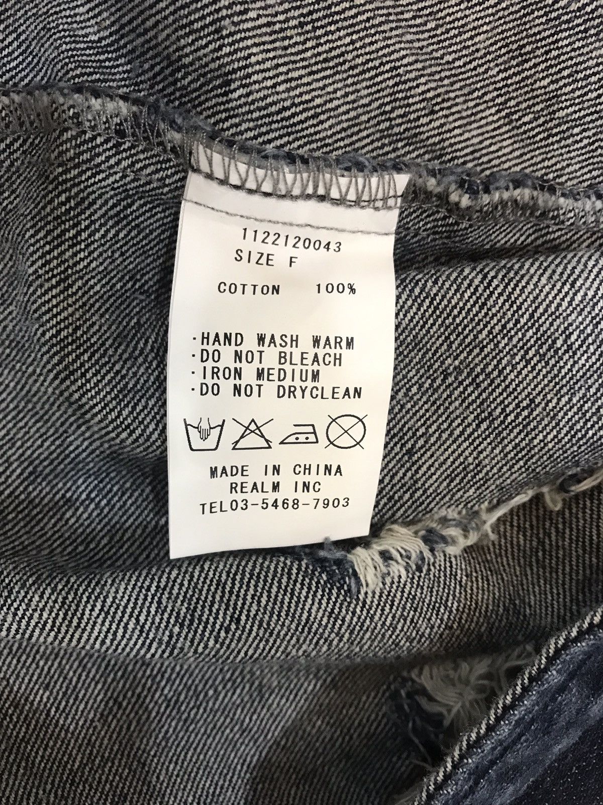 Japanese Brand Denim Shirt Maison Gilfy Japanese Brand Size US S / EU 44-46 / 1 - 6 Thumbnail