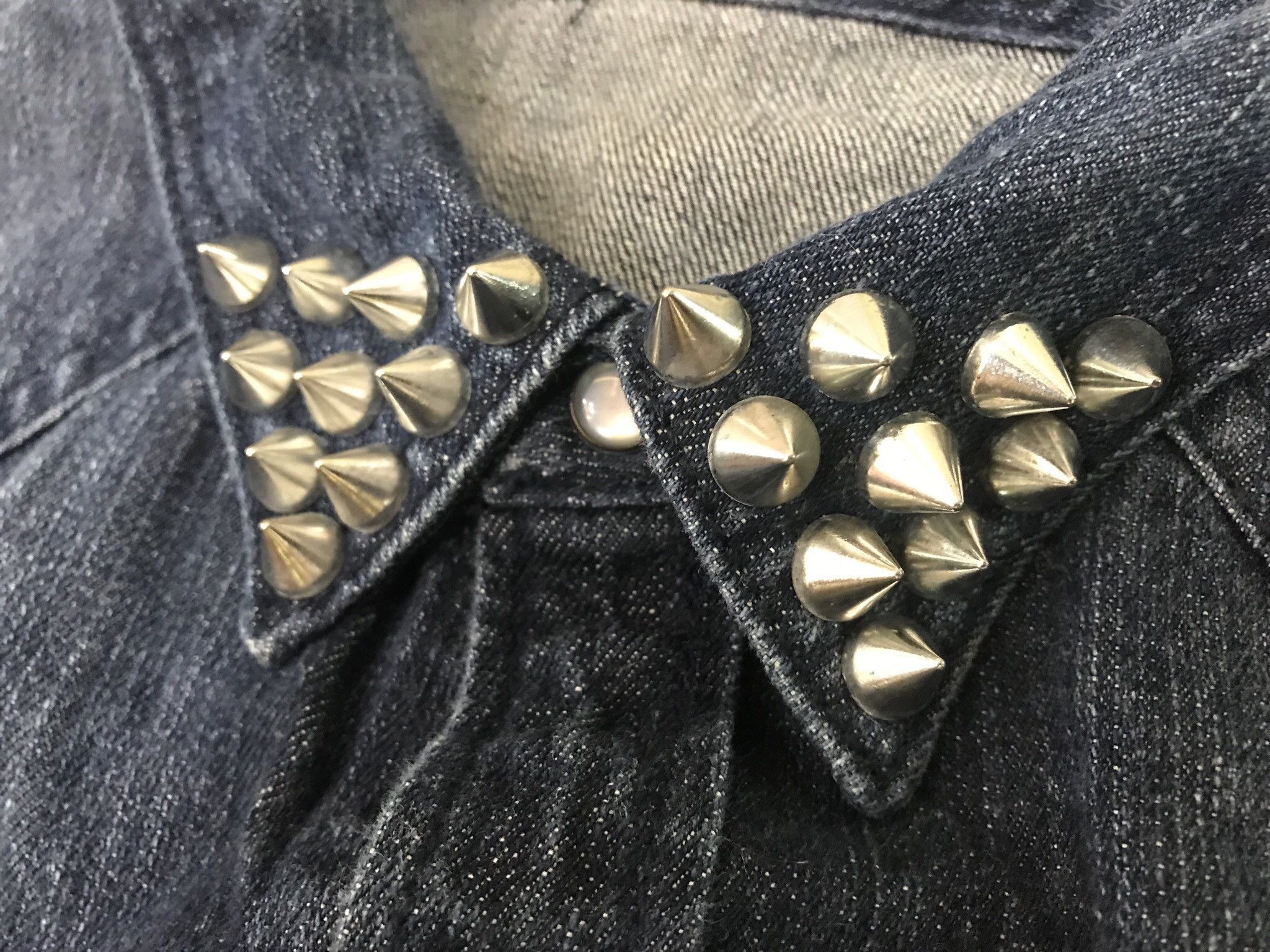 Japanese Brand Denim Shirt Maison Gilfy Japanese Brand Size US S / EU 44-46 / 1 - 4 Thumbnail