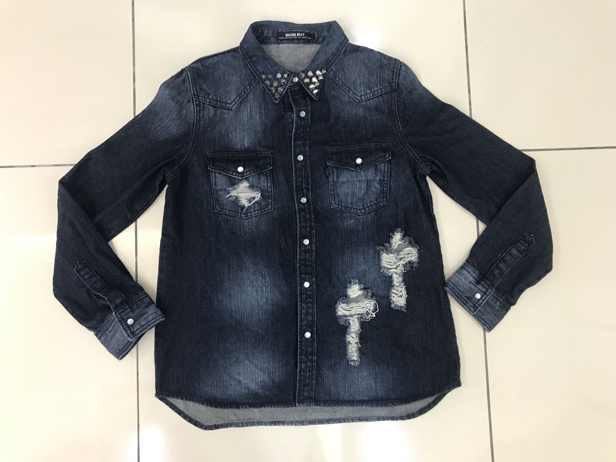 レア☆GILFY-ギルフィー☆ROCKTシャツ☆新品 MAISON Gilfy